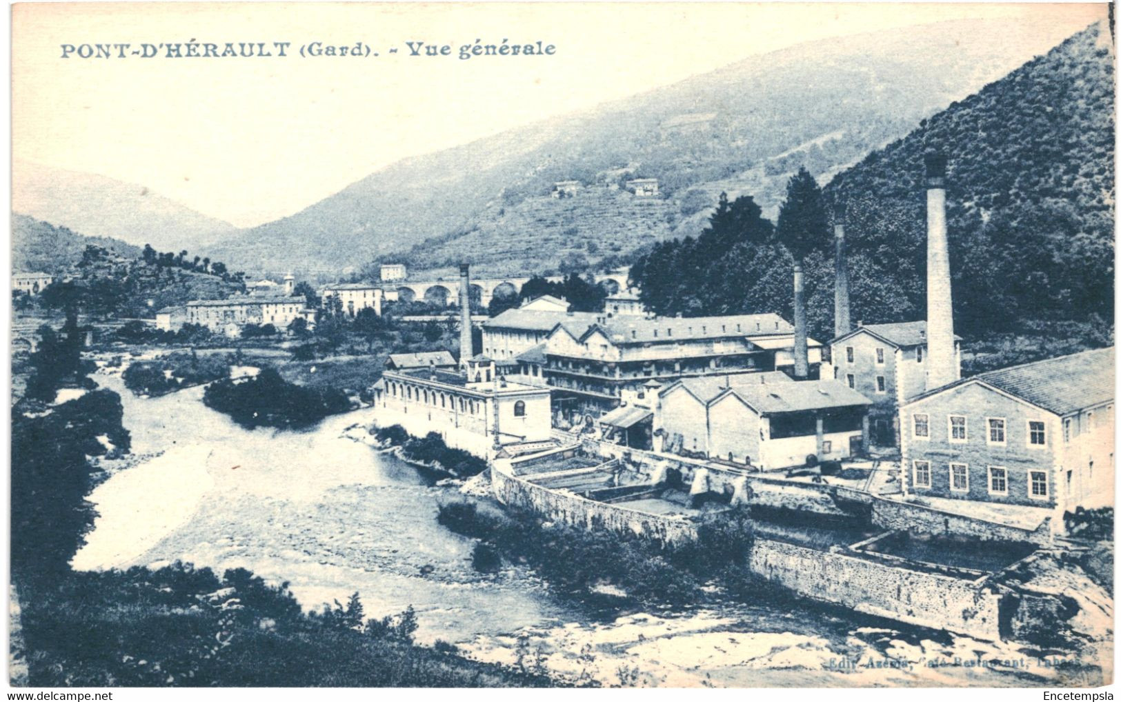 CPA-Carte Postale France Pont D'Hérault Vue Générale     VM54173 - Sumène