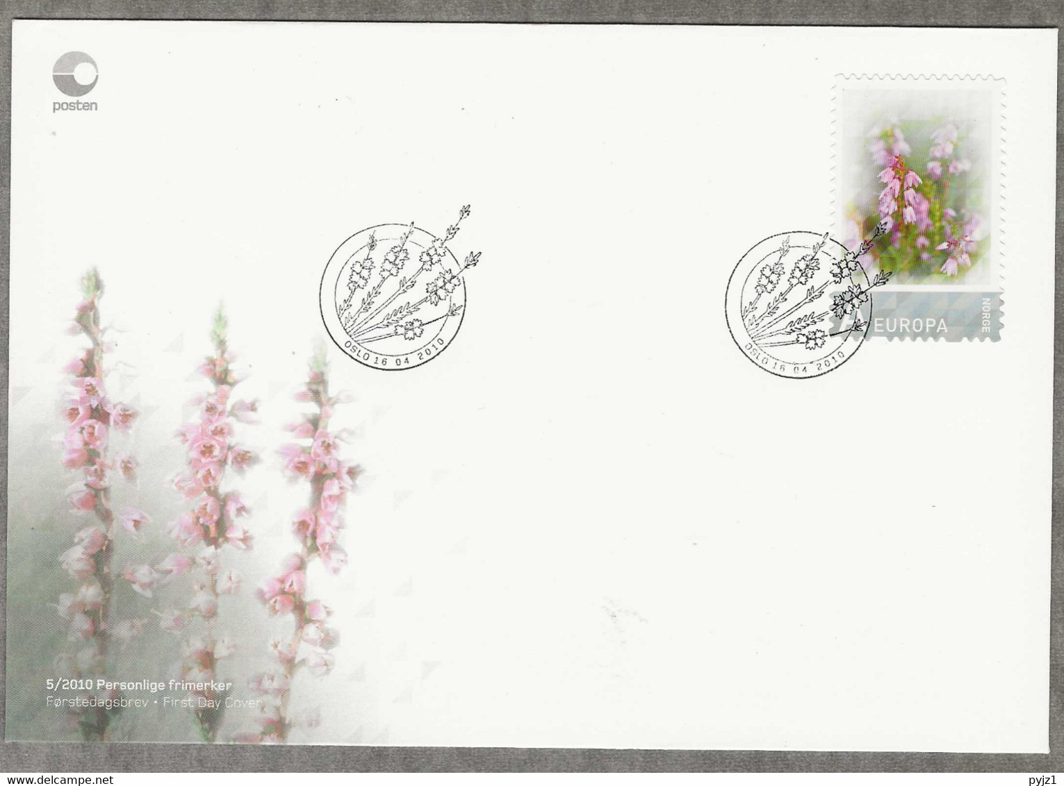 2010 FDC Norway, Mi 1713 - Covers & Documents