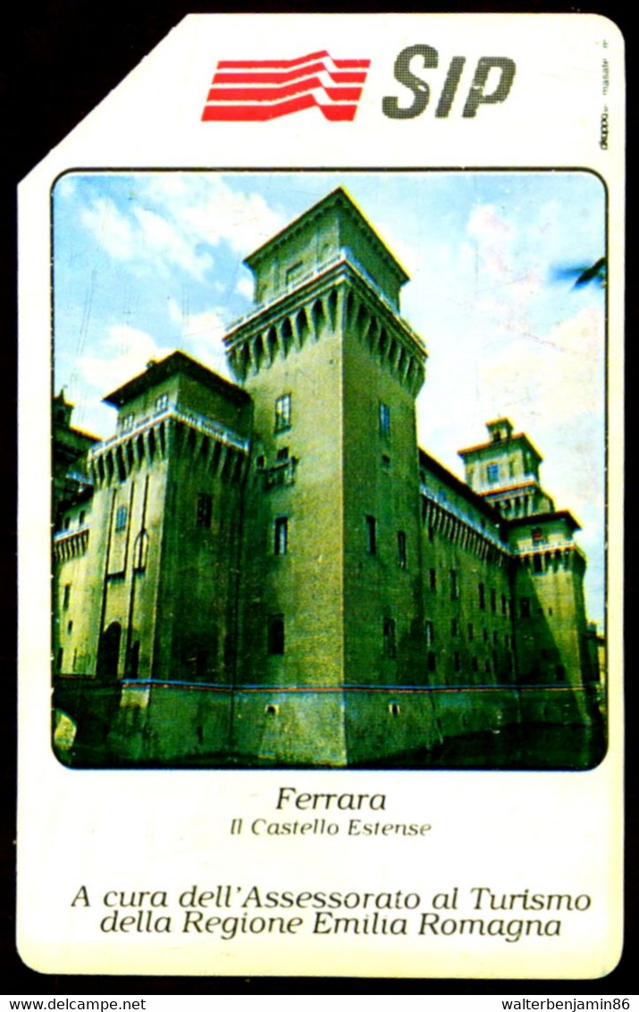 G P 111 C&C 2038 SCHEDA USATA TURISTICA EMILIA ROMAGNA FERRARA 10 PIK DISCRETA QUALITA' - Öff. Vorläufer