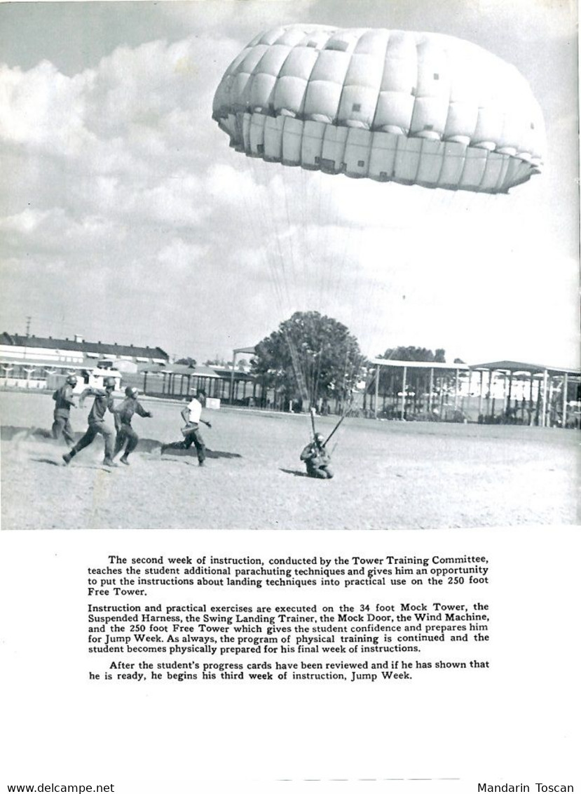 Welcome To Fort Benning (1970) (US Army Airborne Parachutistes) - Fuerzas Armadas Americanas