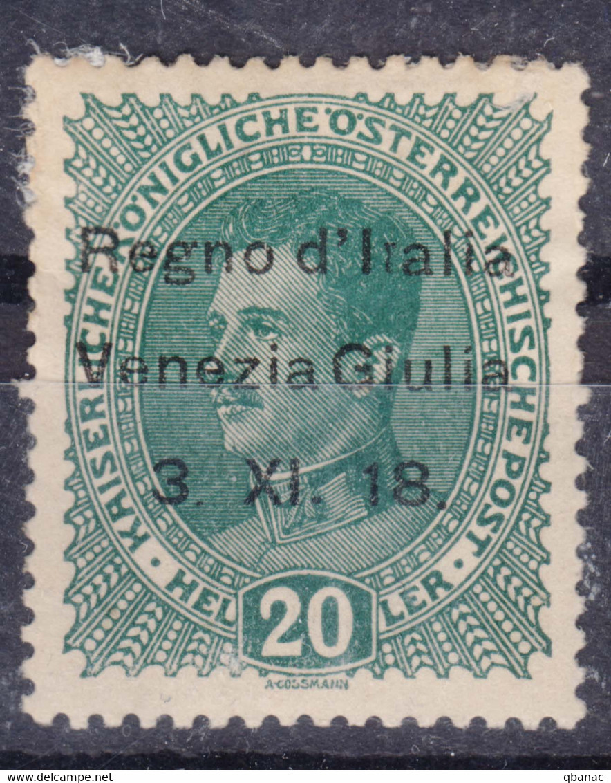 Italy Venezia Giulia 1918 Sassone#7 Mint Hinged - Venezia Giulia