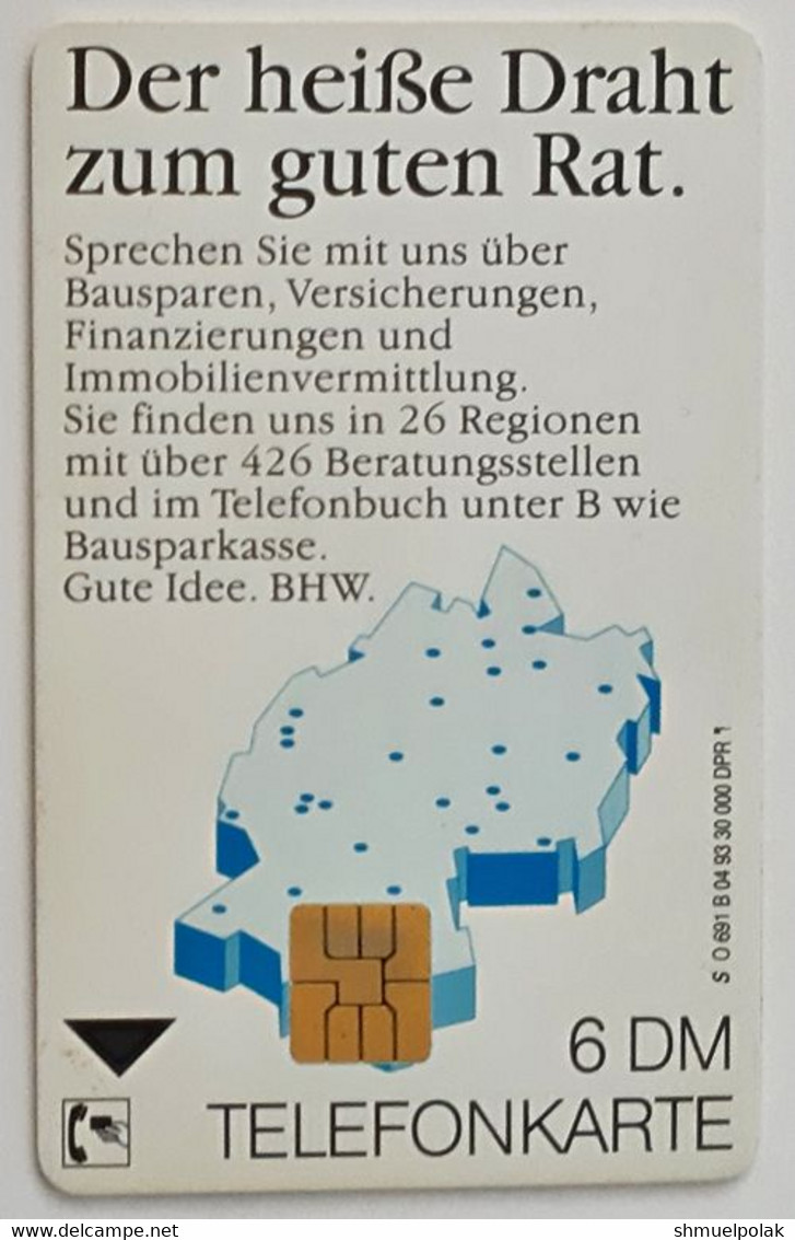GERMANY Phone Card Telefonkarte Deutsche Telkom 1993 6DM 30000 Units Have Been Issued - Autres & Non Classés