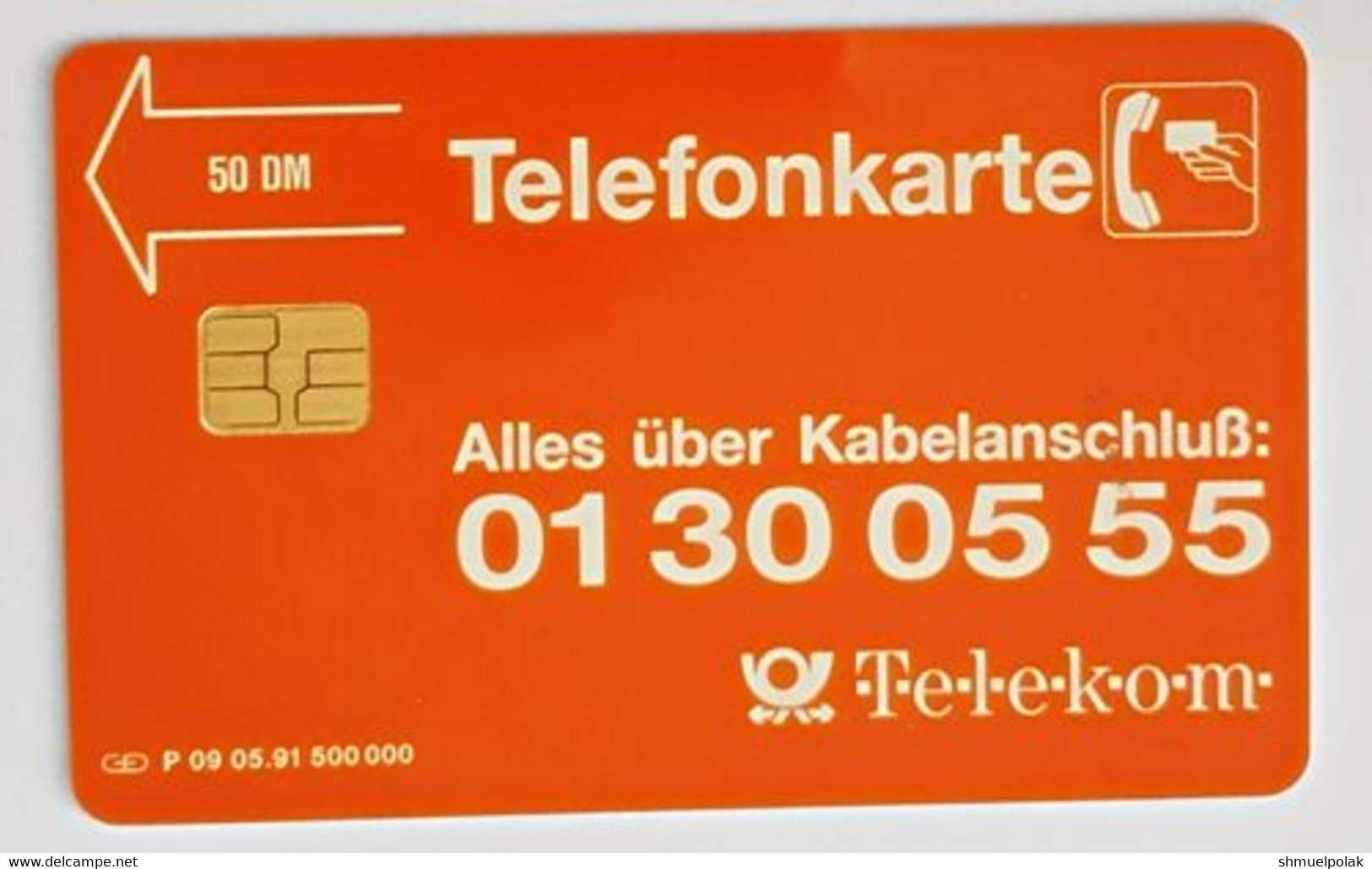 GERMANY Phone Card Telefonkarte Deutsche Telkom 1991 12DM 500000 Units Have Been Issued - Other & Unclassified