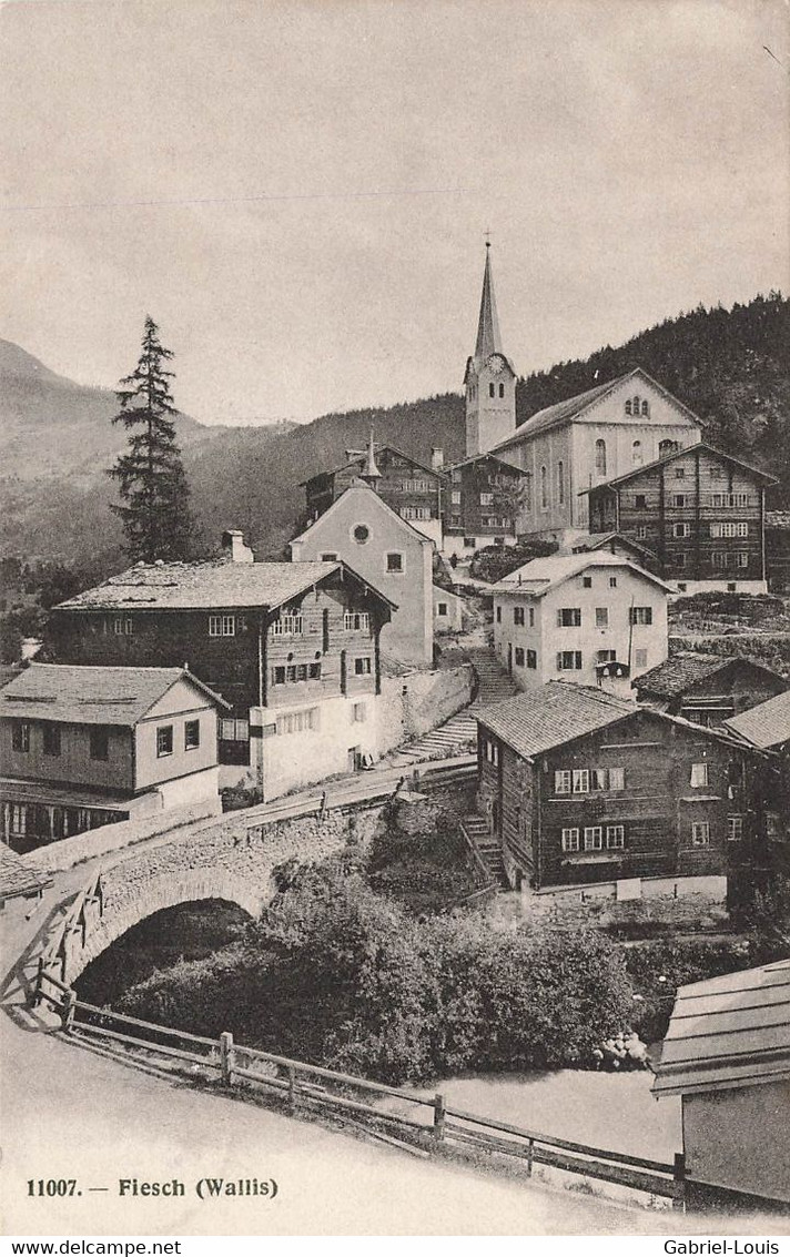 Fiesch Wallis  1911 - Fiesch