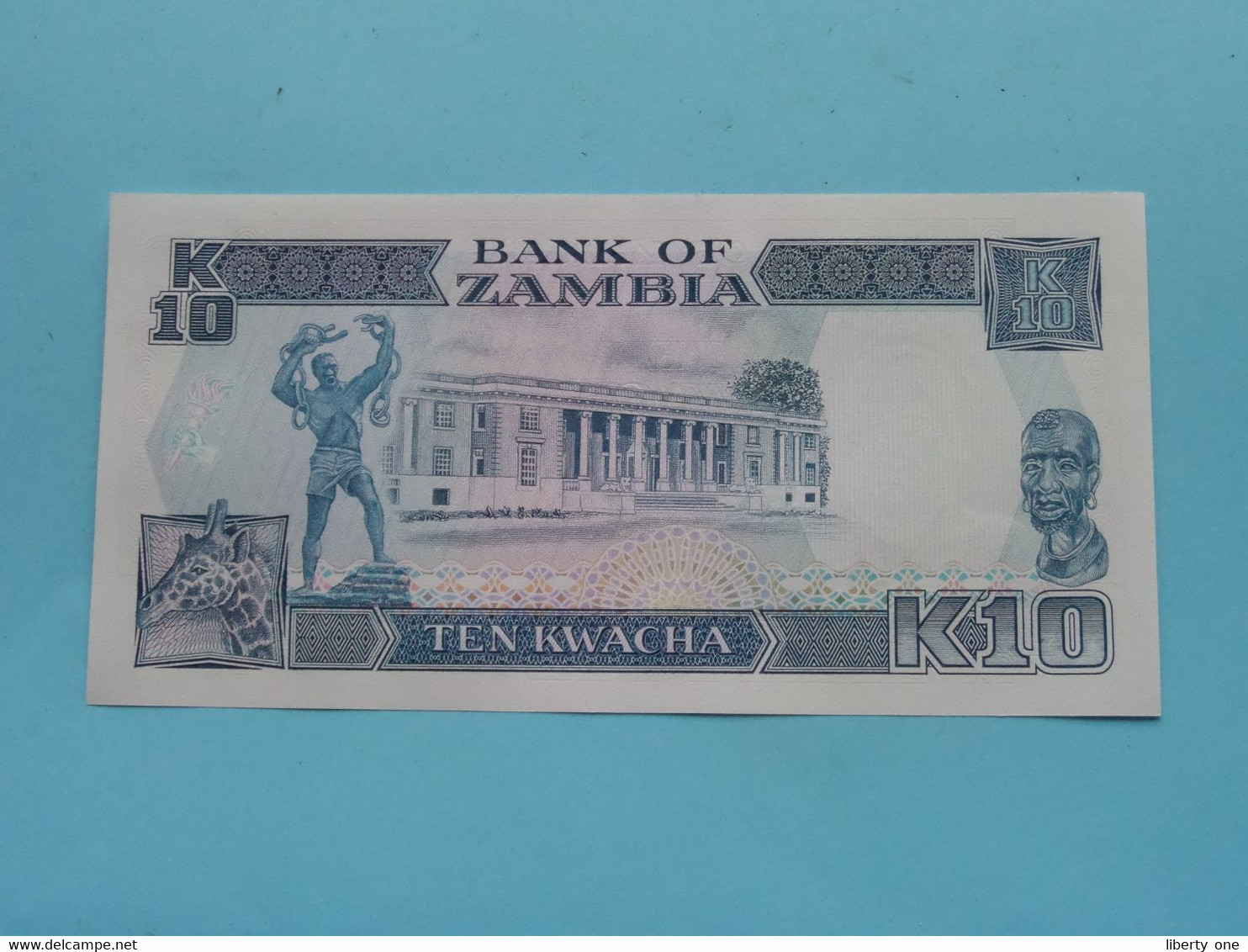 K10 Ten KWACHA ( A/F 2525042 - Sign 9 ) Bank Of ZAMBIA ( For Grade See SCANS ) UNC ! - Zambie