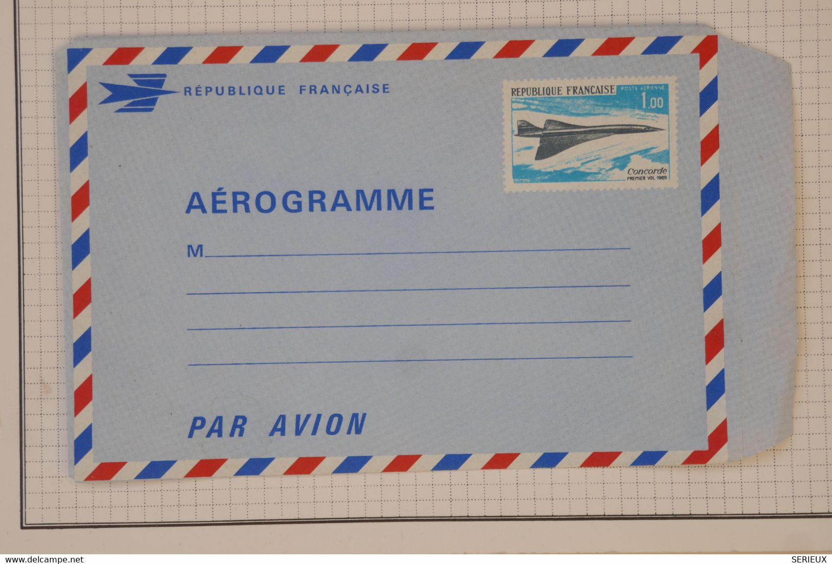 BB10 FRANCE BELLE LETTRE AEROGRAMME 1960 NON VOYAGé - Andere & Zonder Classificatie