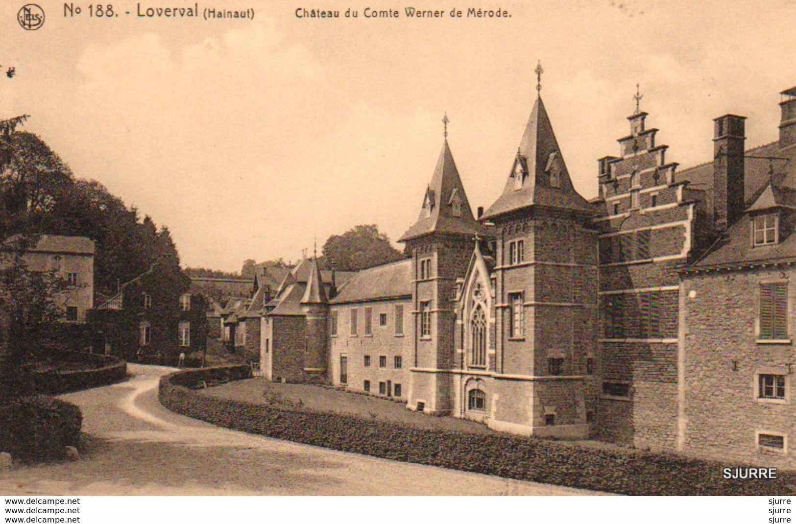 LOVERVAL / Gerpinnes - Château Du Comte Werner De Mérode - Kasteel - Gerpinnes