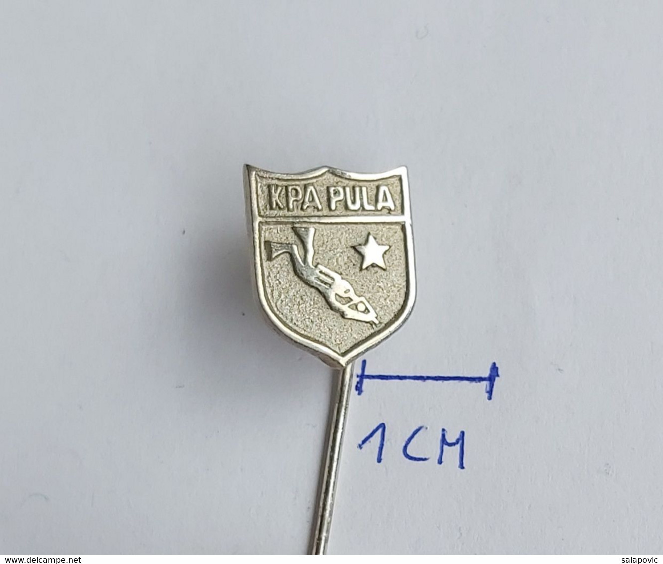 DIVING CLUB PULA Croatia KPA PULA  PINS BADGES P4/7 - Diving