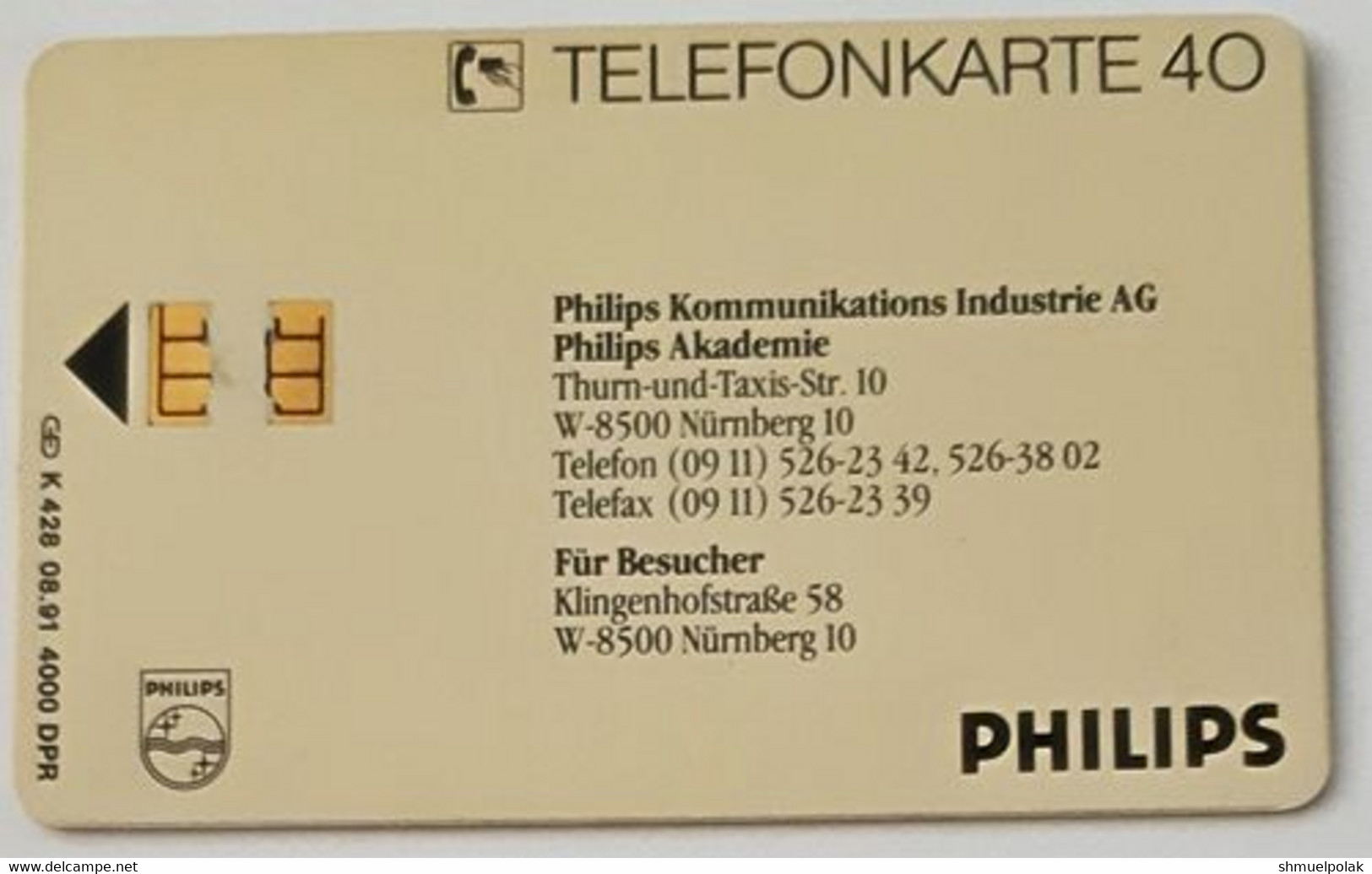 GERMANY Phone Card Telefonkarte Deutsche Telkom1991 40DM 4000 Have Been Issued - Autres & Non Classés