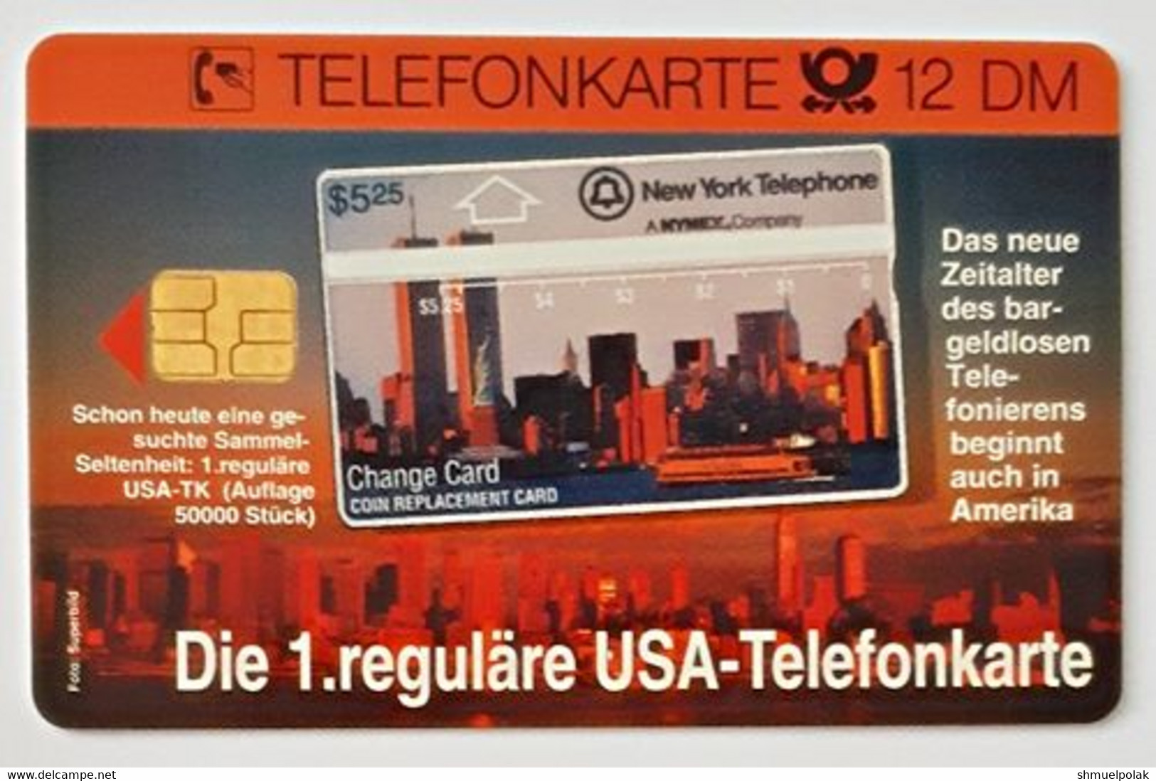 GERMANY Phone Card Telefonkarte Deutsche Telkom1992 12DM 305000 Have Been Issued - Autres & Non Classés