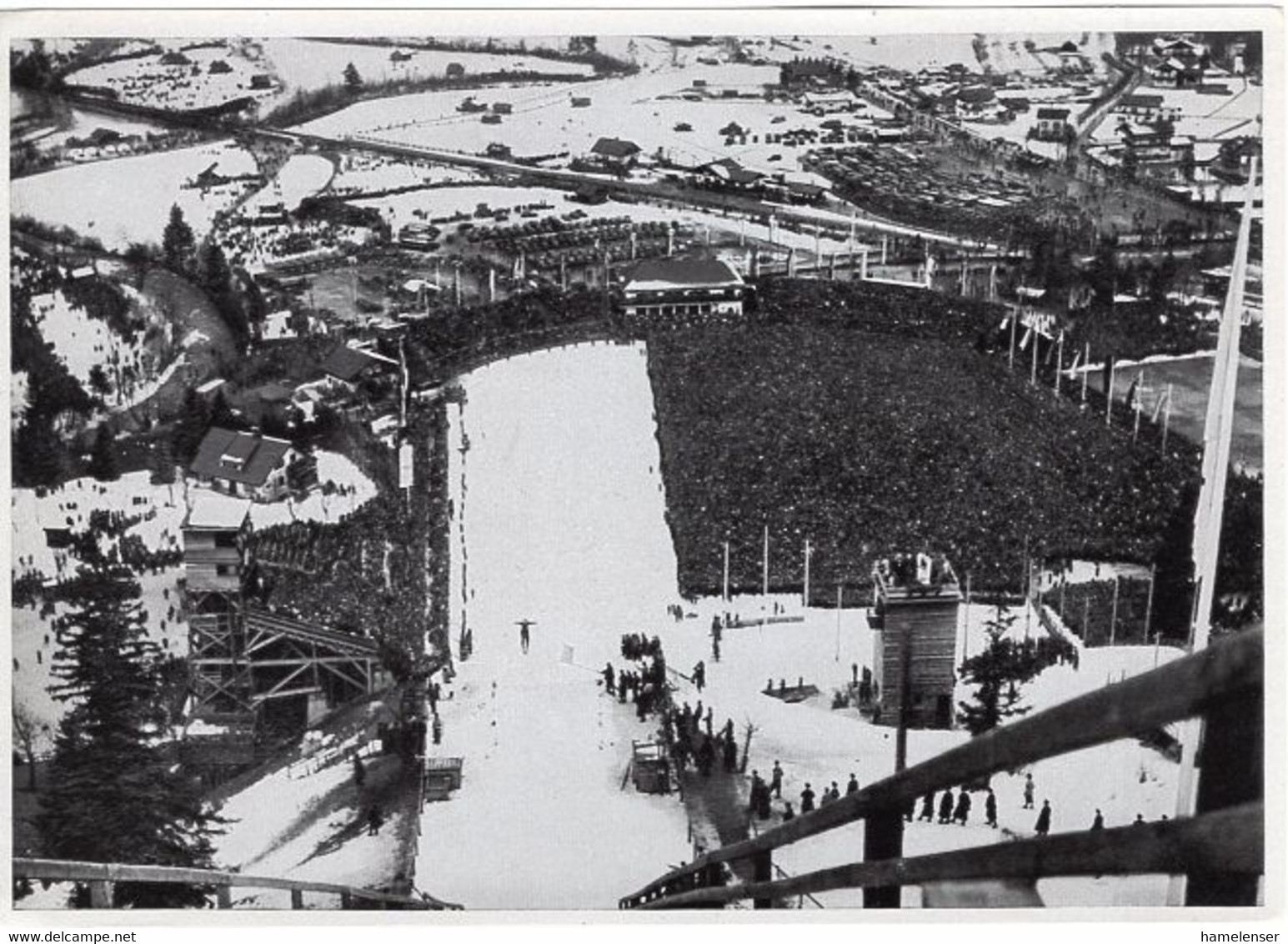 53982 - Deutsches Reich - 1936 - Olympiade, Sammelwerk Nr. 13, Gruppe 55, Bild 24 - Andere & Zonder Classificatie