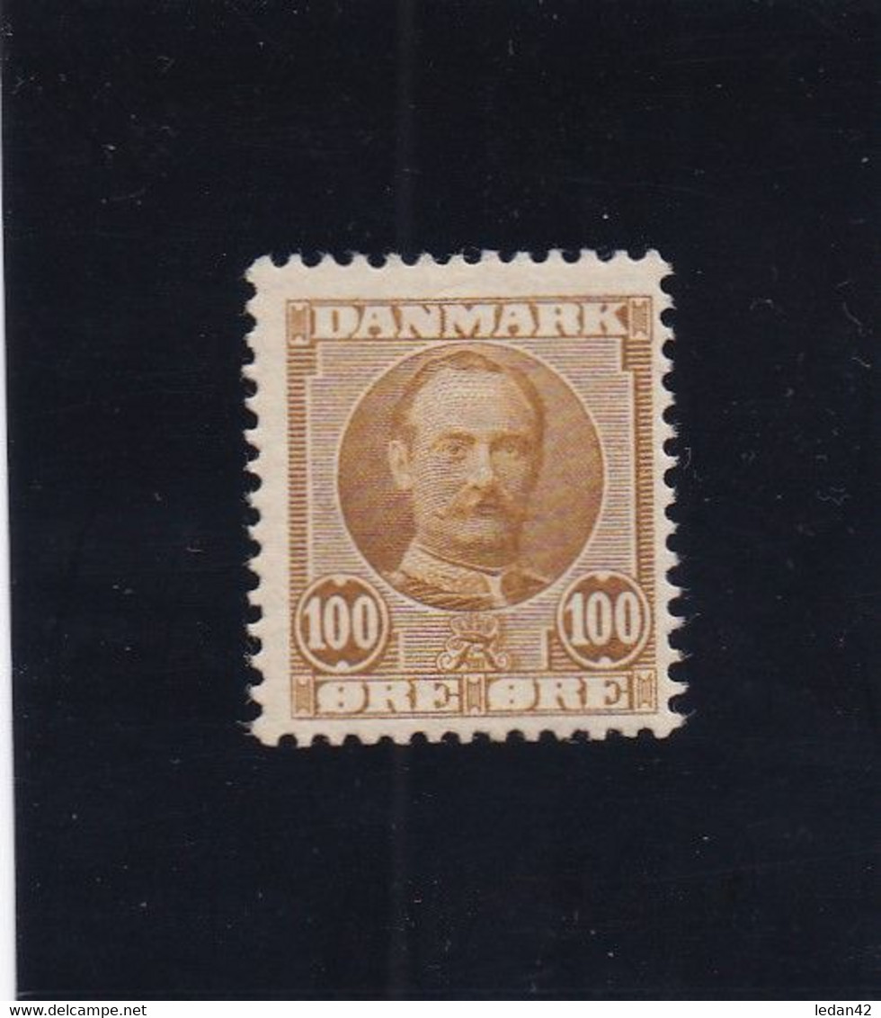 Danemark 1907/12, Cat. Yvert N°61 * Frédéric VIII. - Neufs