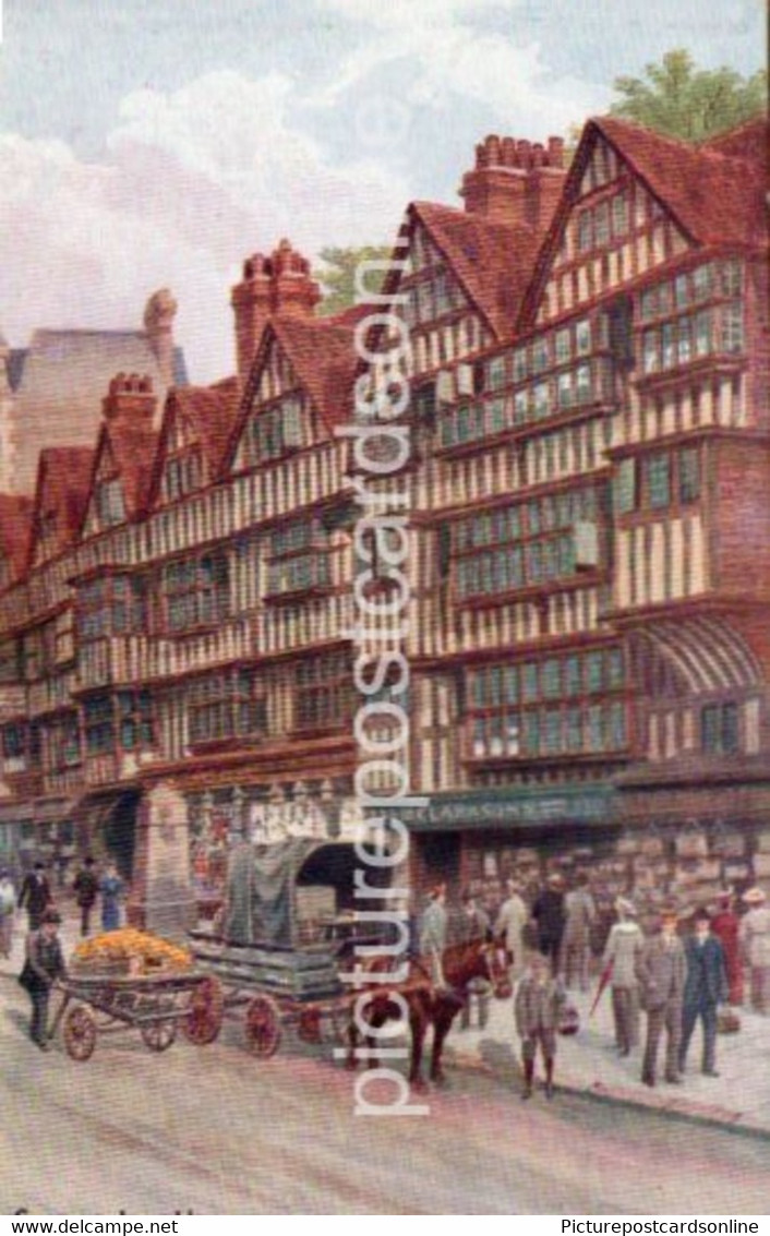 STAPLE INN HOLBURN OLD COLOUR ART POSTCARD ARTIST SIGNED A.R. QUINTON SALMON NO 1212 - Quinton, AR