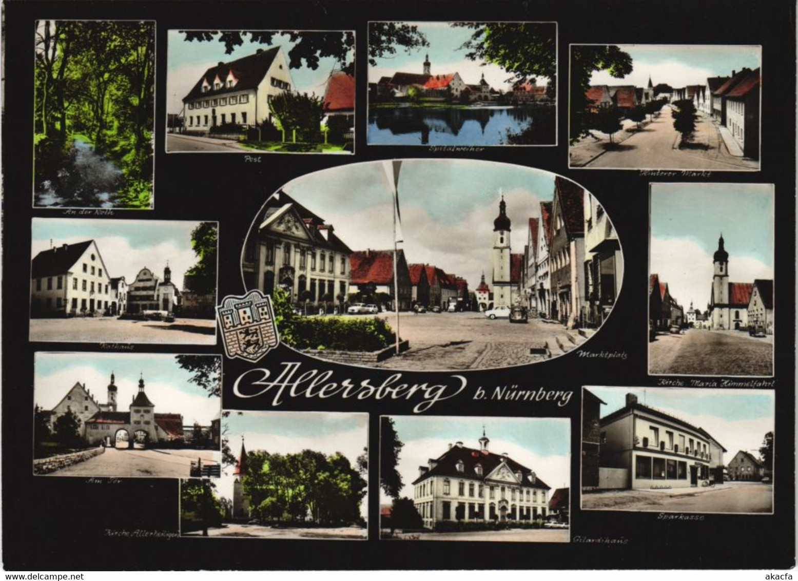 CPA AK ALLERSBERG Mfr. GERMANY (989894) - Allersberg