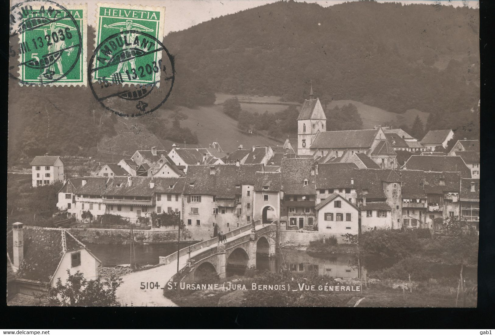 Suisse --- St Ursanne --- Vue Generale - Saint-Ursanne