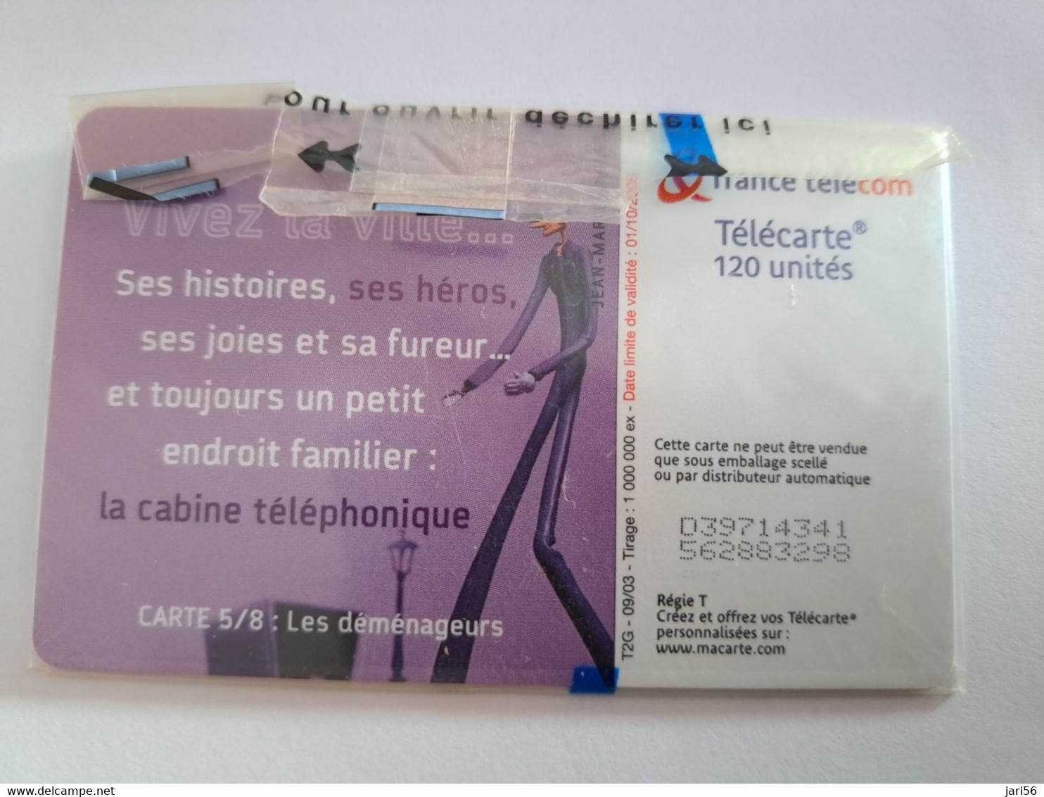 FRANCE/FRANKRIJK   CHIPCARD   120 UNITS   MINT IN WRAPPER VIVEZ LA VILLE ..     WITH CHIP     ** 10690** - Prepaid: Mobicartes