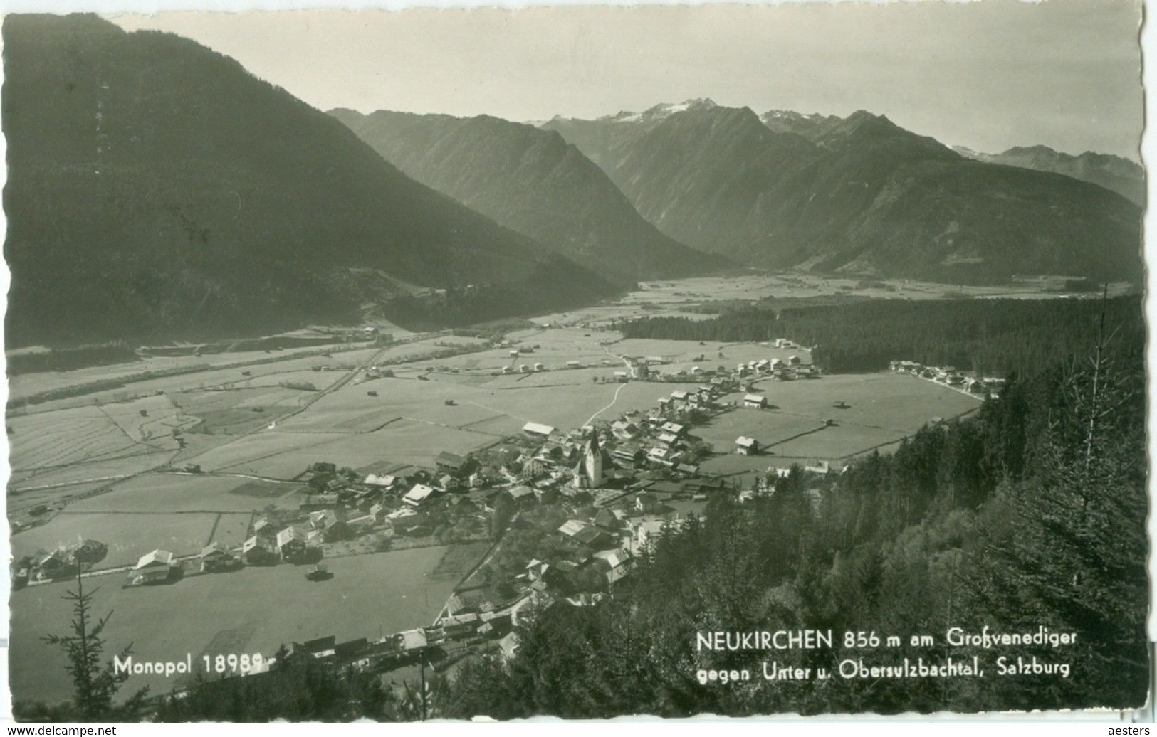 Neukirchen Am Grossvenediger 1962; Obersulzbachtal (Gesamtansicht) - Gelaufen. (Schöllhorn & Co. - Innsbruck) - Neukirchen Am Grossvenediger