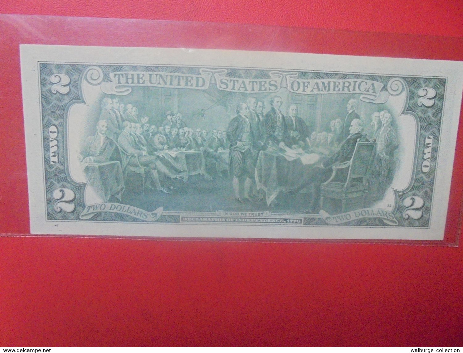 U.S.A 2$ 1976+MARQUE POSTALE Peu Circuler (L.8) - Federal Reserve (1928-...)