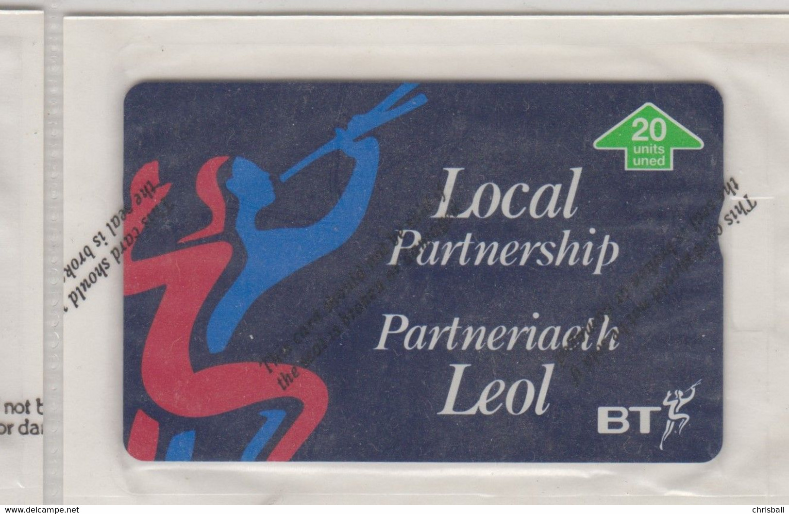 BT Local Partnership. Phonecard - Mint Wrapped - BT Emissioni Commemorative