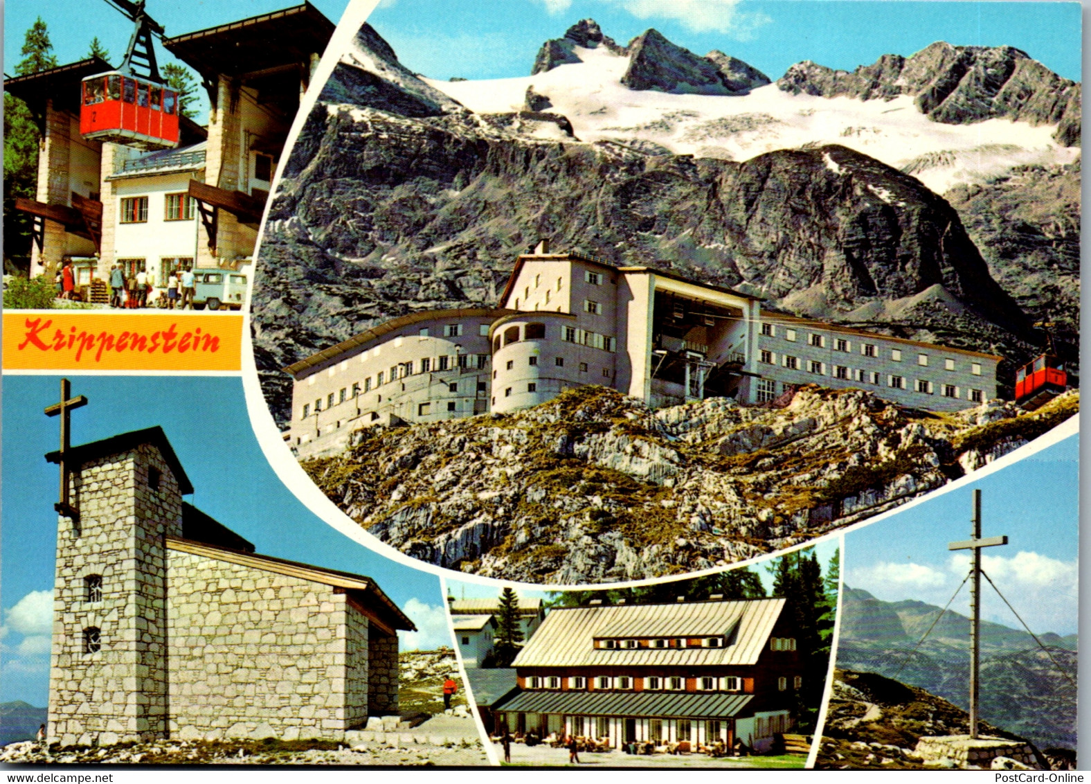 36824 - Oberösterreich - Obertraun , Berghotel Krippenstein Mit Hohem Dachstein - Nicht Gelaufen - Traun