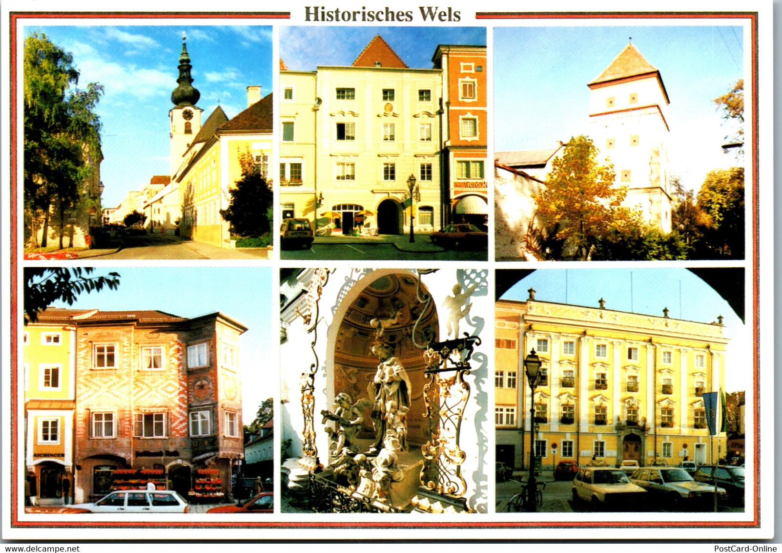 36885 - Oberösterreich - Wels , Stadtpfarrkirche , Salome Alt , Flößerkapelle In Der Traungasse - Nicht Gelaufen - Wels