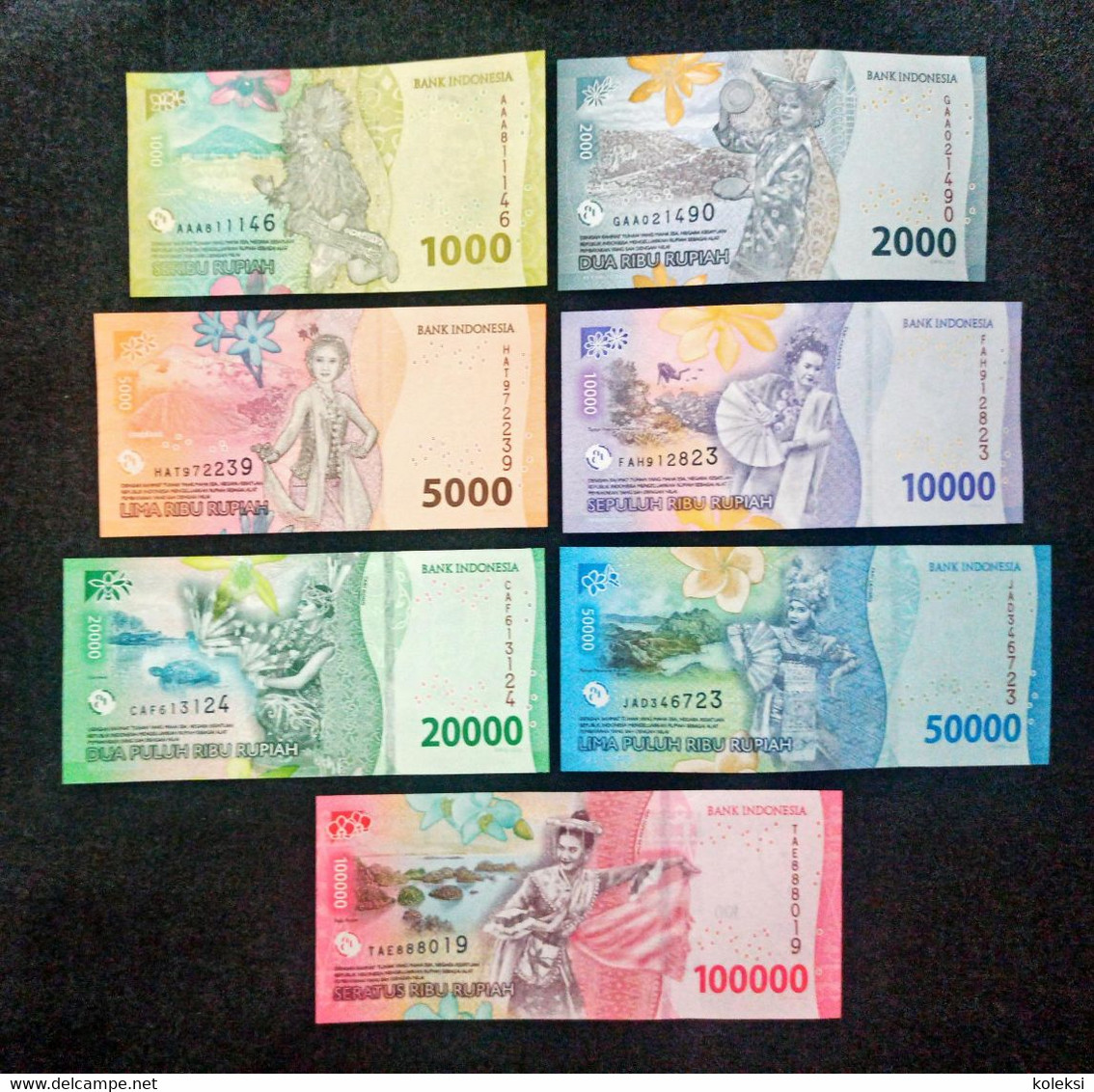 Indonesia Banknotes 2022, August 18 (NEW EMMISION) - Other - Asia