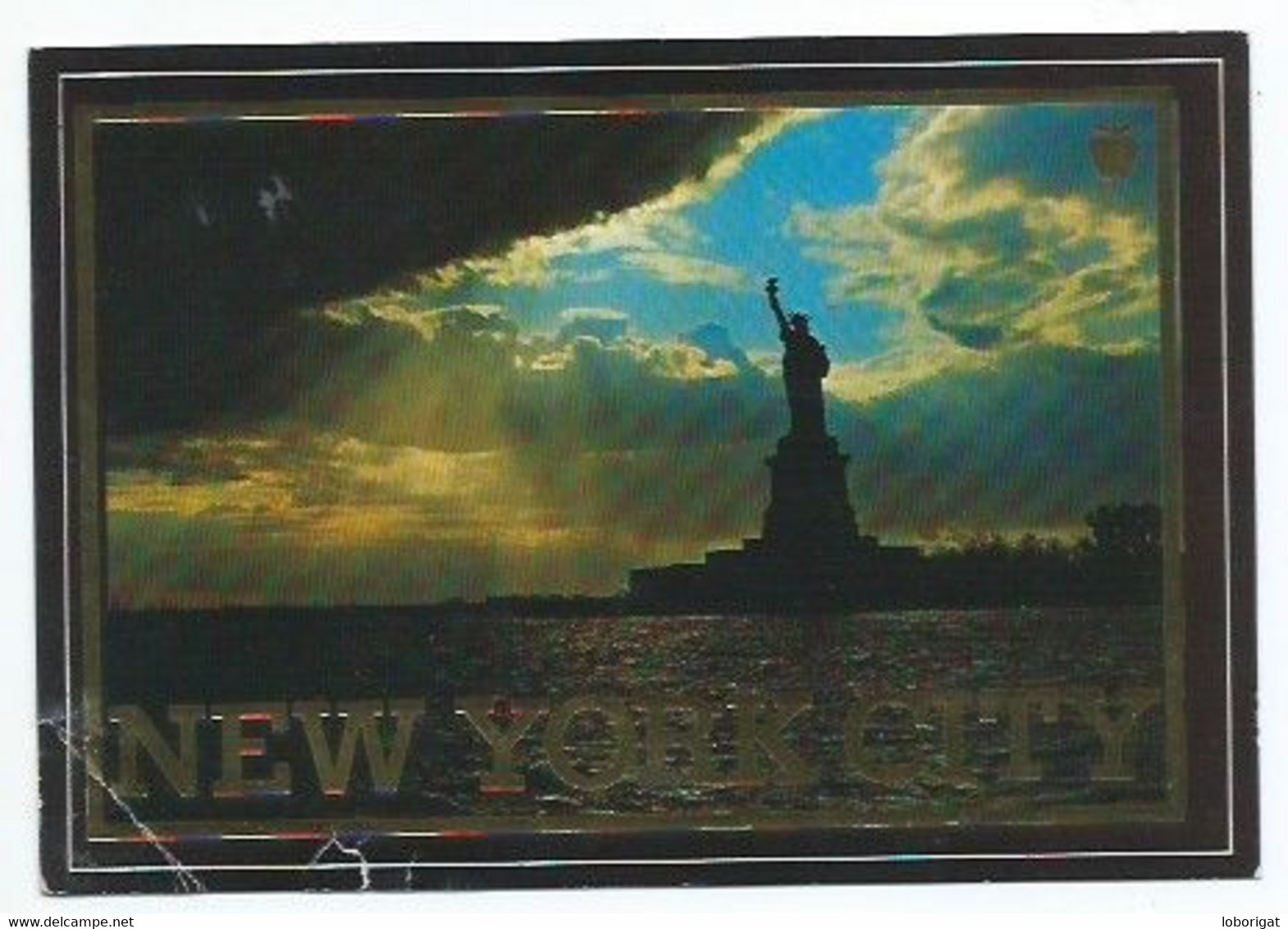 STATUE OF LIBERTY - LIBERTY ISLAND OF NEW YORK BAY.- NEW YORK CITY.- ( U.S.A. ) - Ellis Island