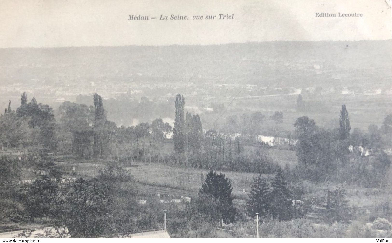 Médan - La Seine, Vue Sur Triel - Medan