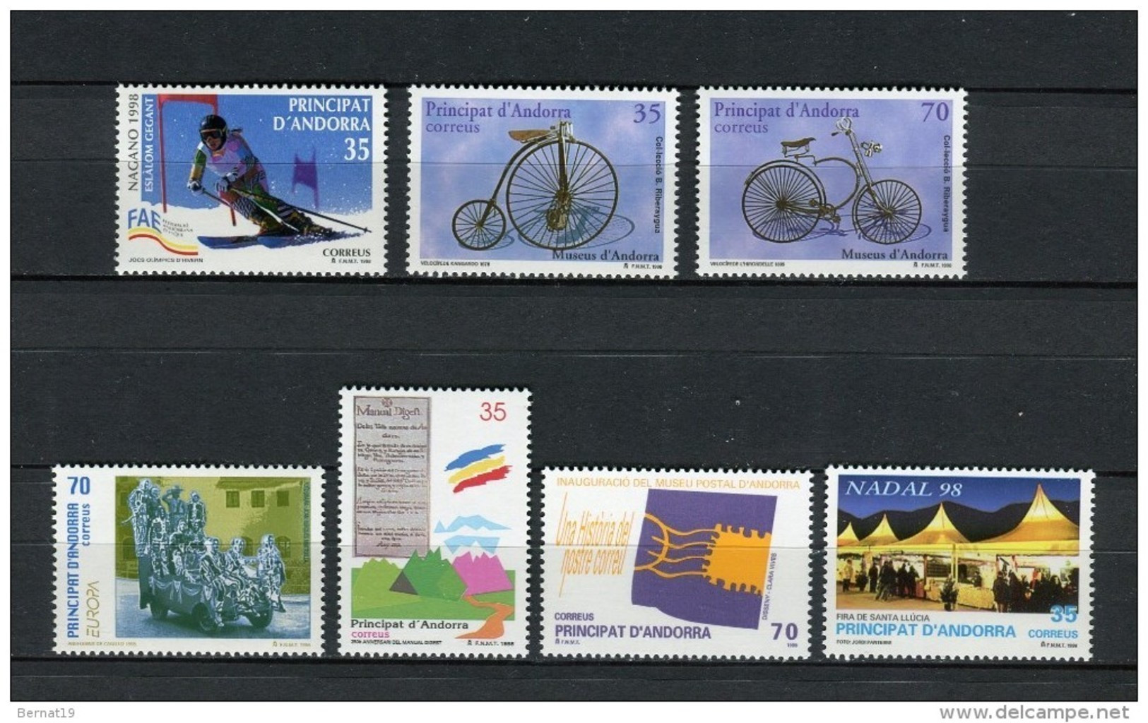 Andorra 1998. Completo ** MNH. - Verzamelingen