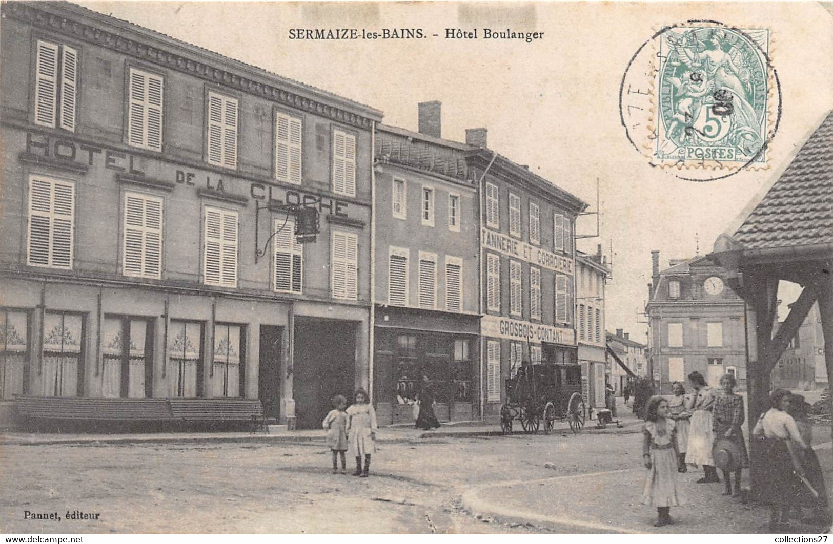 51-SERMAIZE-LES-BAINS-HÔTEL BOULANGER - Sermaize-les-Bains