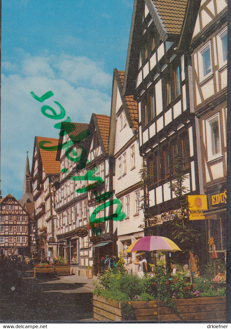 MELSUNGEN, Fachwerk, Brückenstraße, Um 1990 - Melsungen