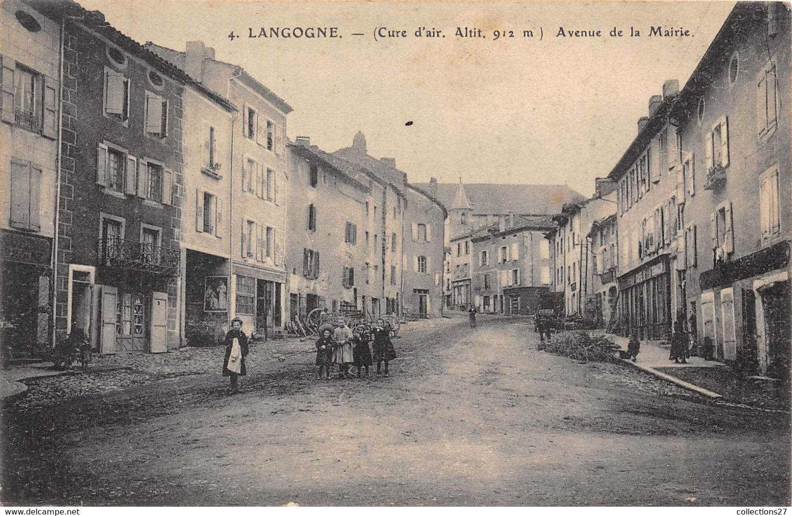 48-LANGOGNE- AVENUE DE LA MAIRIE - Langogne