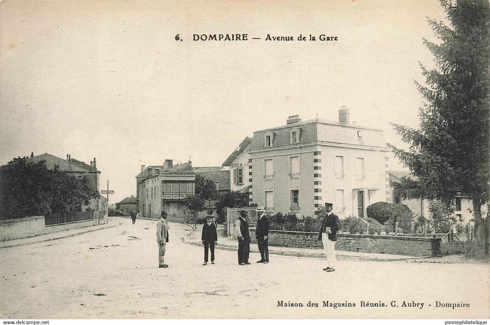 88 - VOSGES - DOMPAIRE - Avenue De La Gare - Vue Extérieure - Superbe Animation -10148 - Dompaire