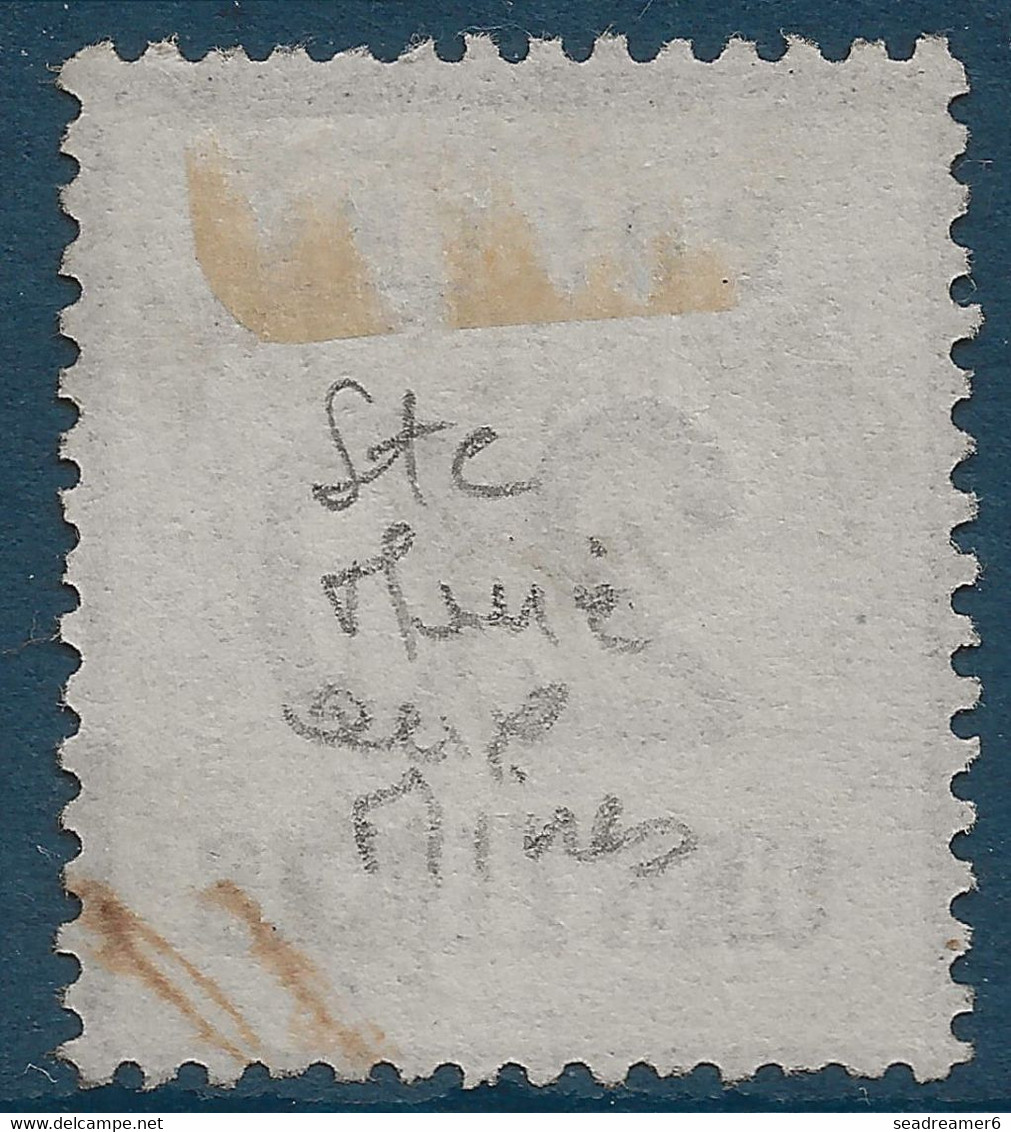 FRANCE Alsace Lorraine Occupation N°6 20c Oblitération Manuscrite Provisoire De Ste Marie Aux Mines 5/9/70 Rare - Used Stamps