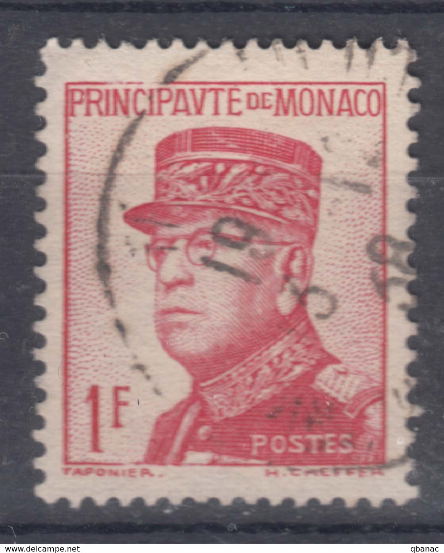 Monaco 1937/1939 Yvert#163 Used - Gebraucht