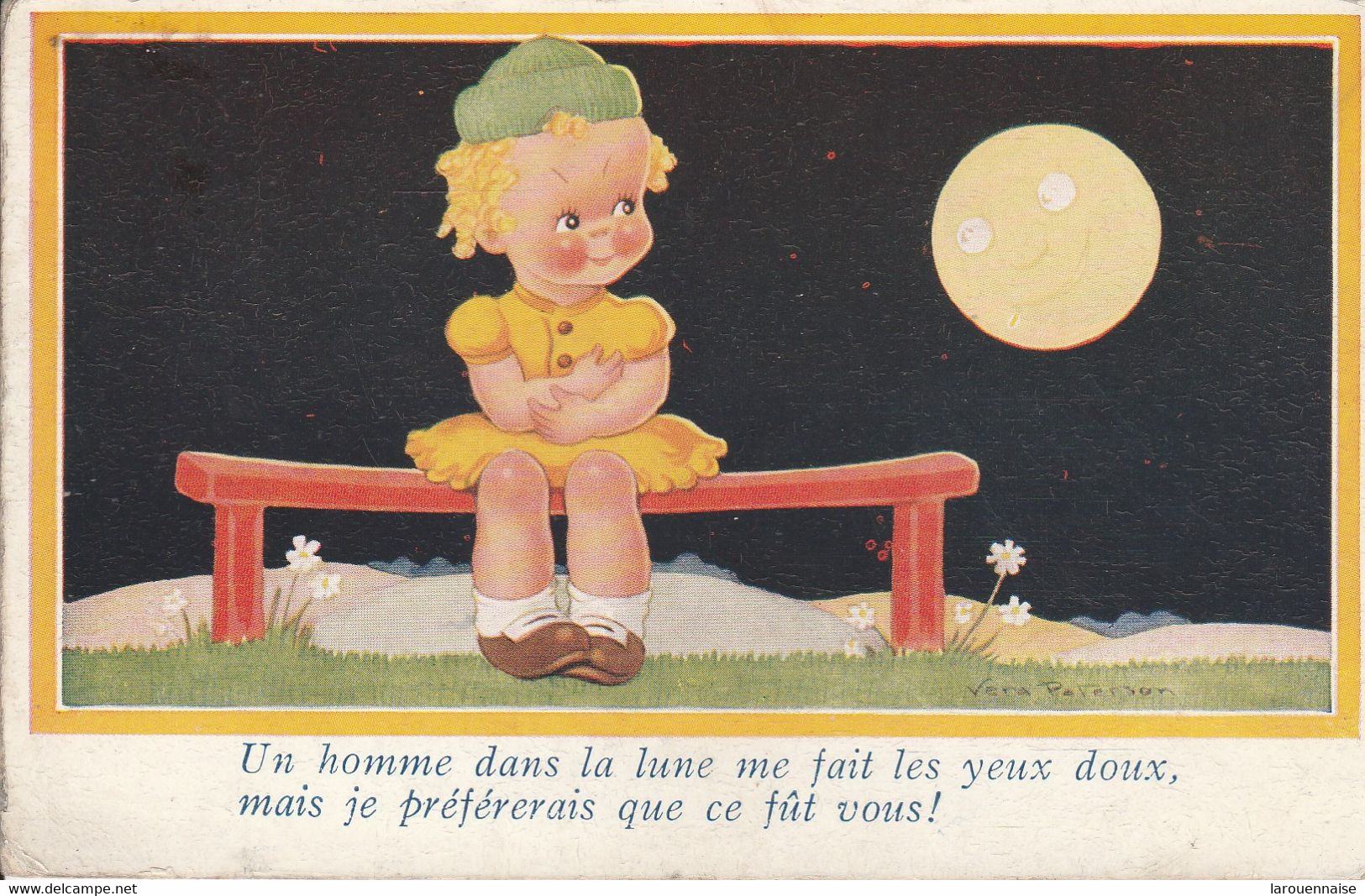 Un Homme Dans La Lune Me Fait Les Yeux Doux, Mais Je Préférerais Que Ce Fût Vous ! (Illustrateur Paterson) - Paterson