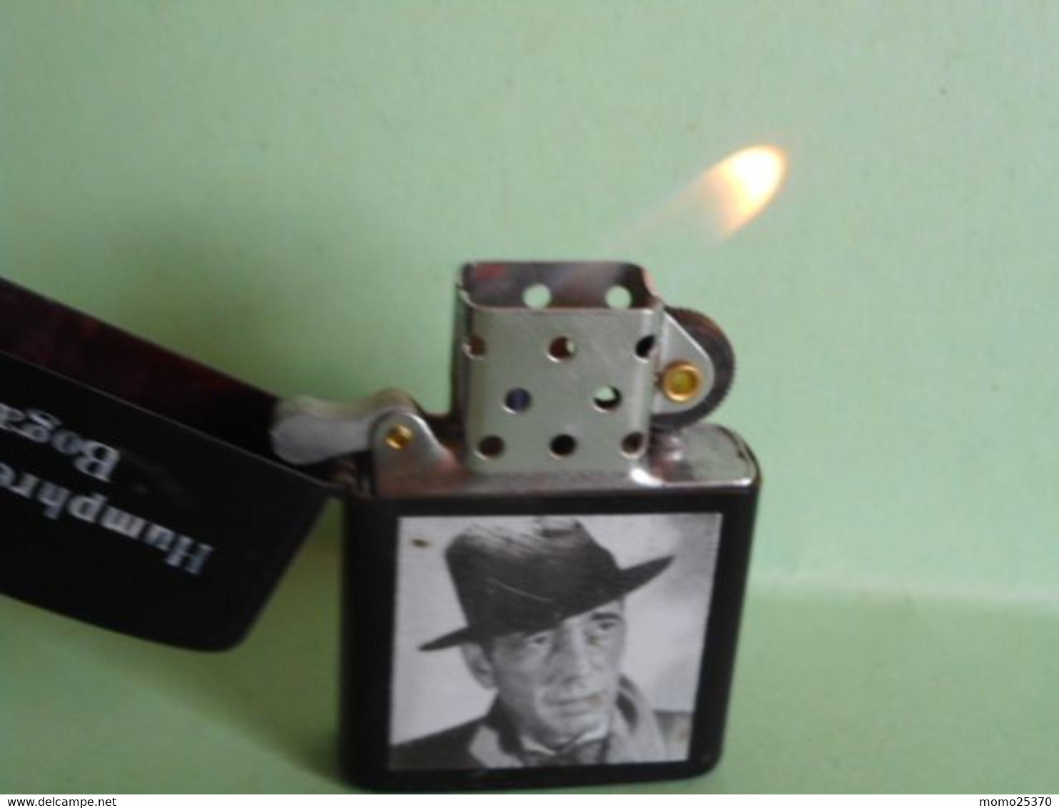 BRIQUET HUMPHREY BOGART LIGHTER Feuerzeug ENCENDEDOR ACCENDINO AANSTEKER 打火机 Léttari ライター - Autres & Non Classés