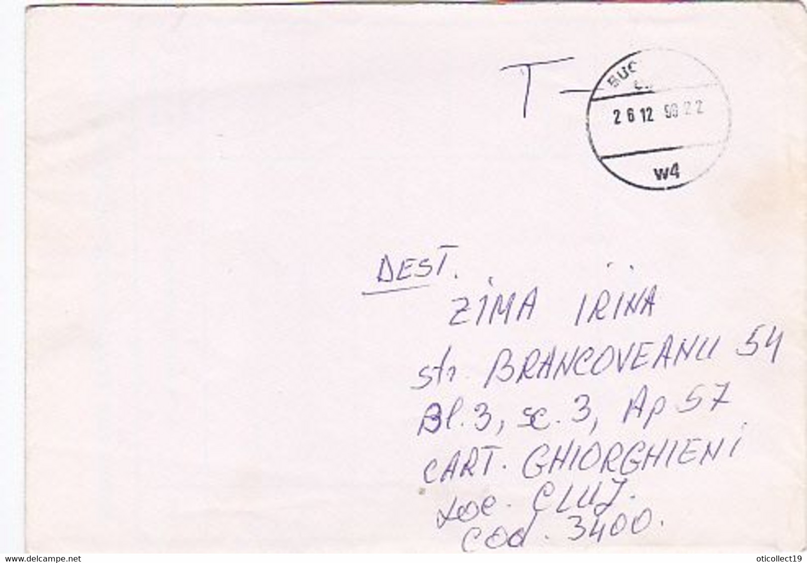 TOTAL SOLAR ECLIPSE STAMP ON COVER, 1998, ROMANIA - Lettres & Documents