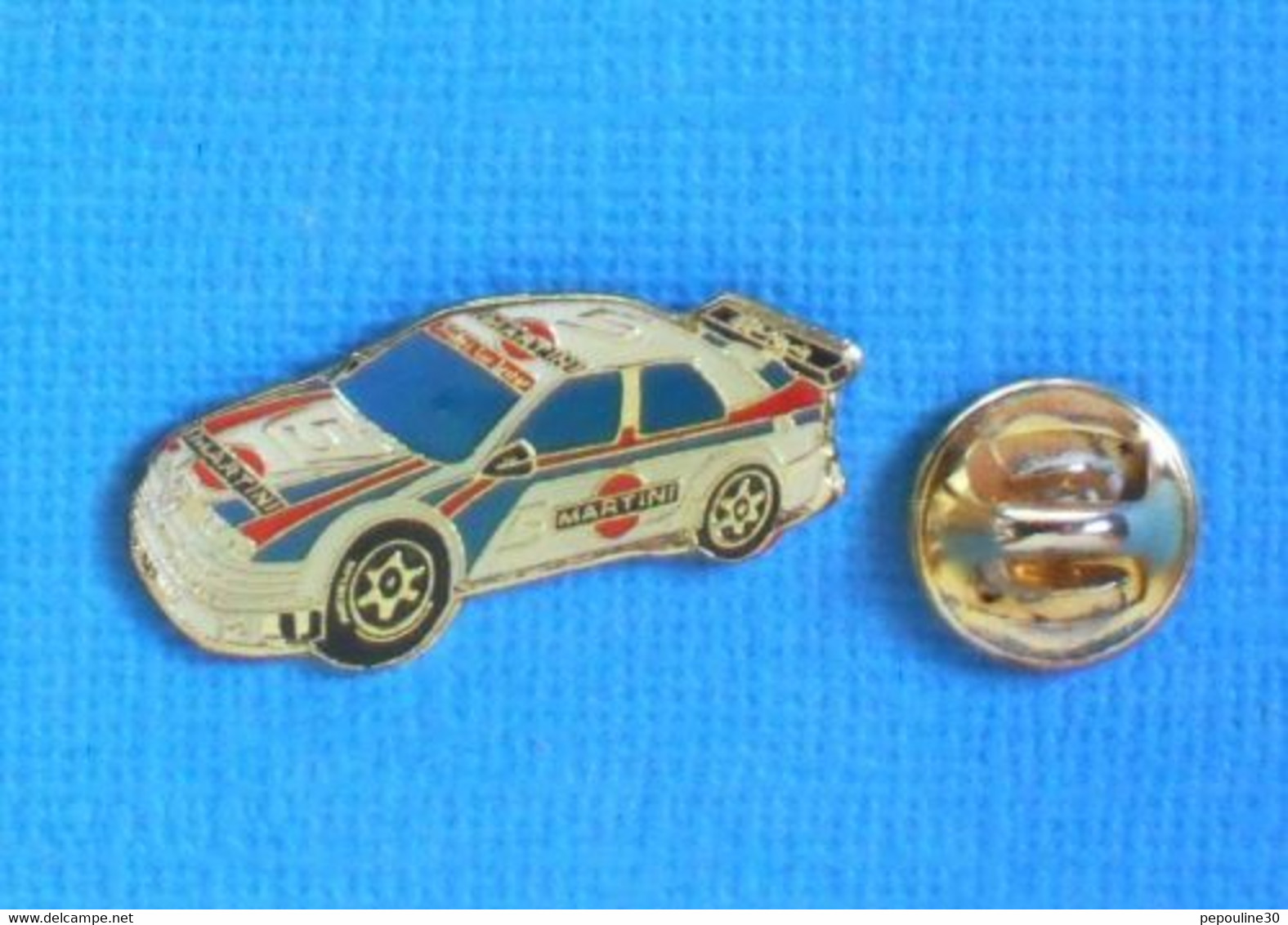 1 PIN'S //  **  ALFA ROMEO 155 V6 TI DTM MARTINI / N°5 ** - Alfa Romeo