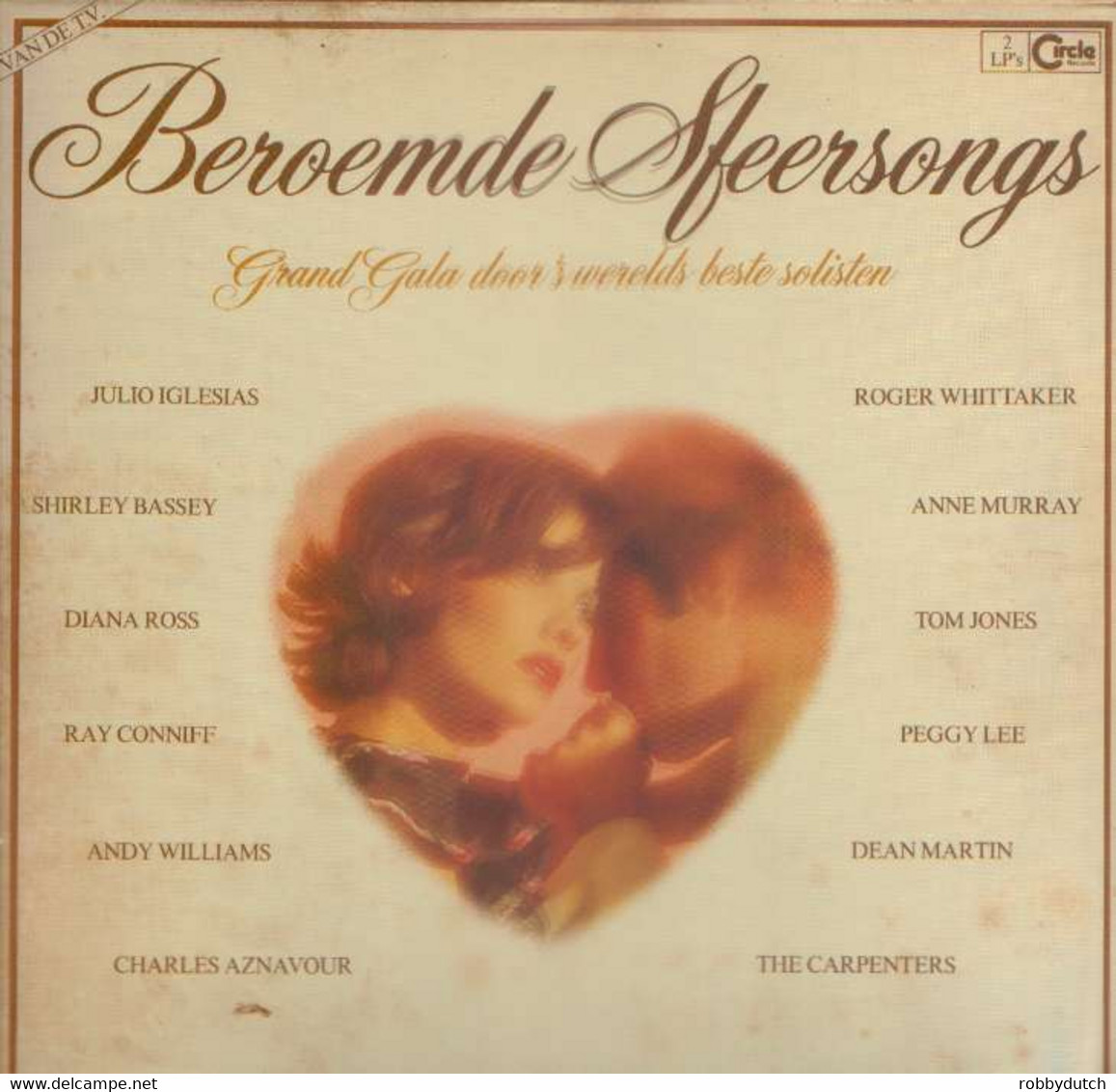 * 2LP * BEROEMDE SFEERSONGS - DIVERSE ARTIESTEN (Holland 1979) - Compilaties