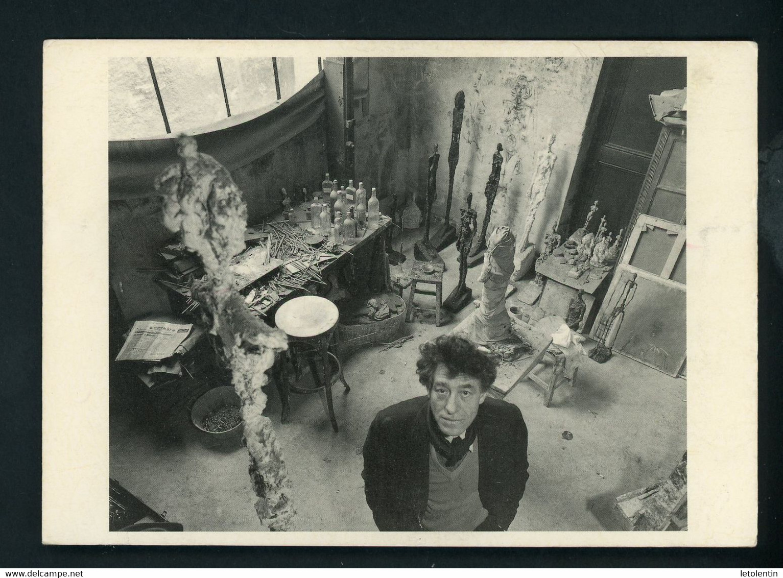 CPM - ALBERTO GIACOMETTI DANS SON ATELIER DE DOISNEAU - Doisneau