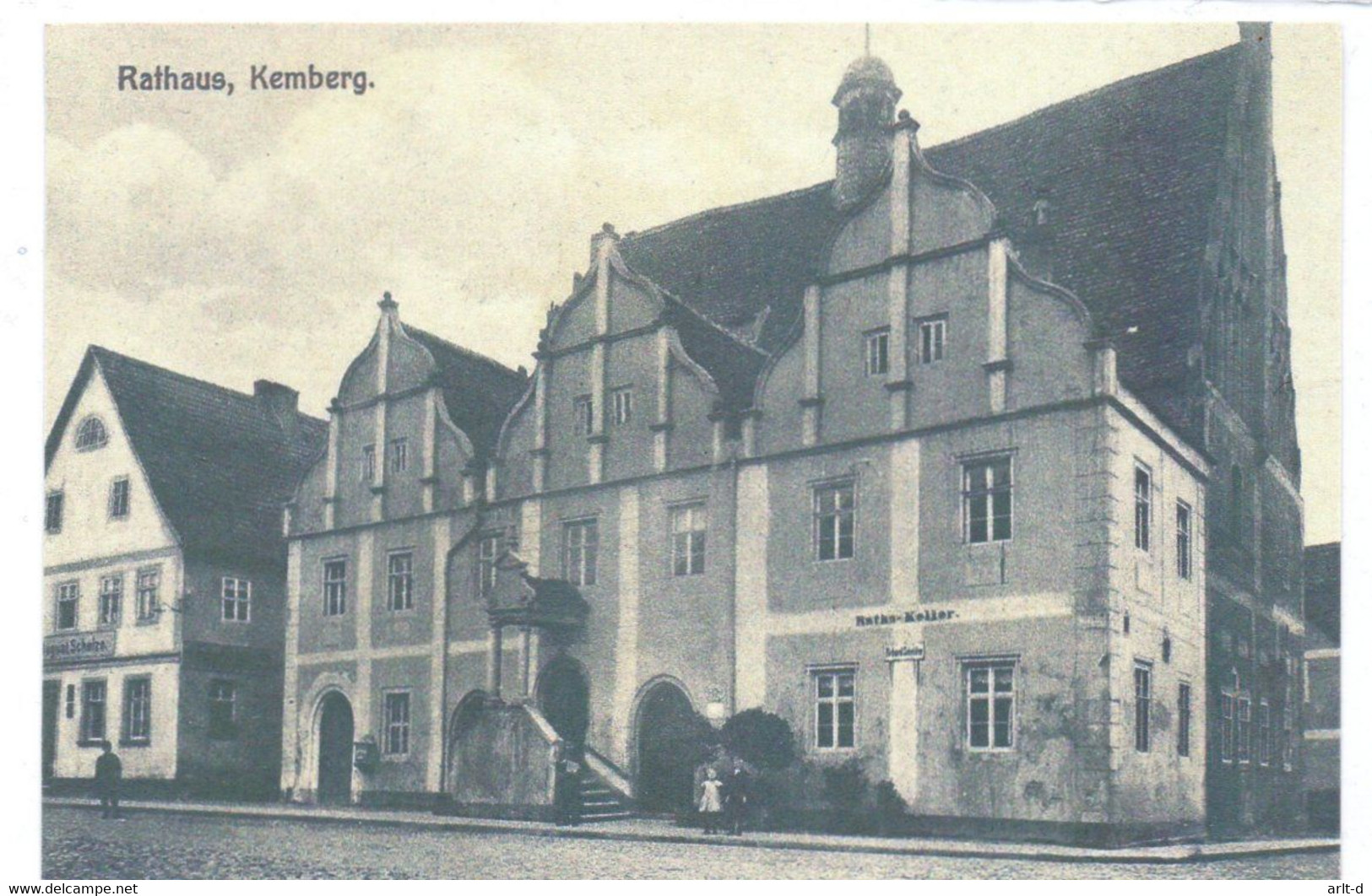 DC3436 - Ak Kemberg, Rathaus - Repro - Bad Koestritz