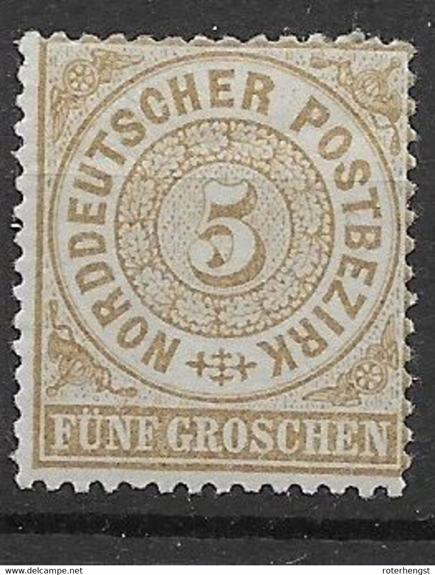 NDP Mh* 11 Euros 1869 - Ungebraucht