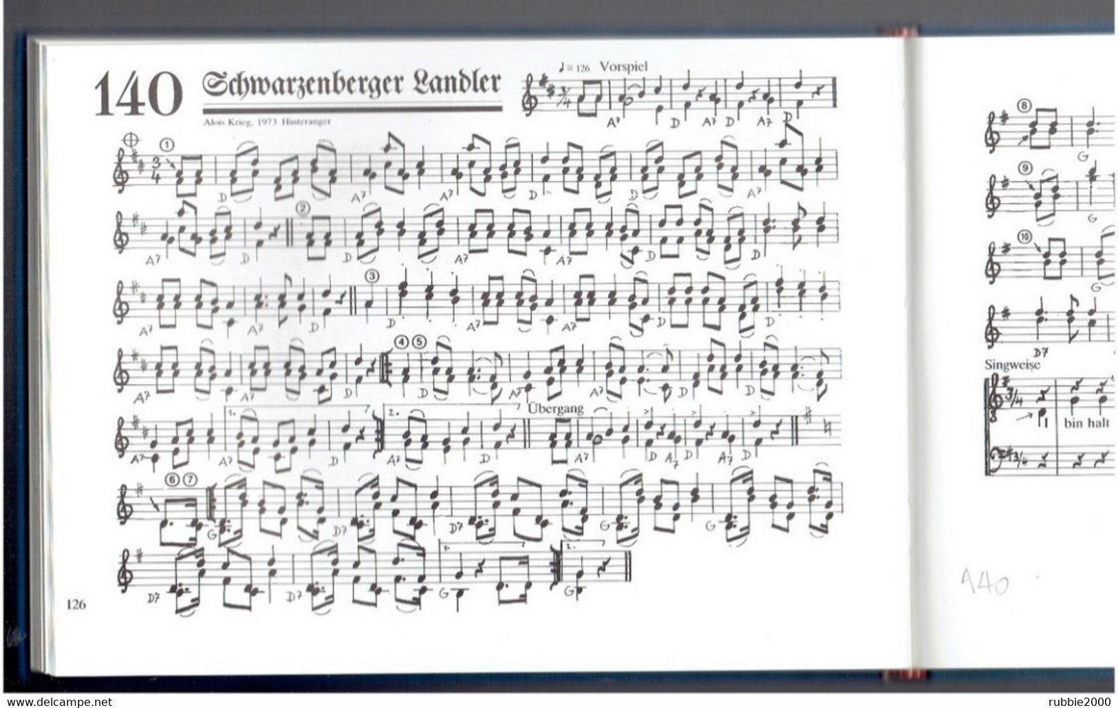 Tänze aus Oberösterreich 2 Bände Derschmidt Hermann DANSE D AUTRICHE 2 VOLUMES