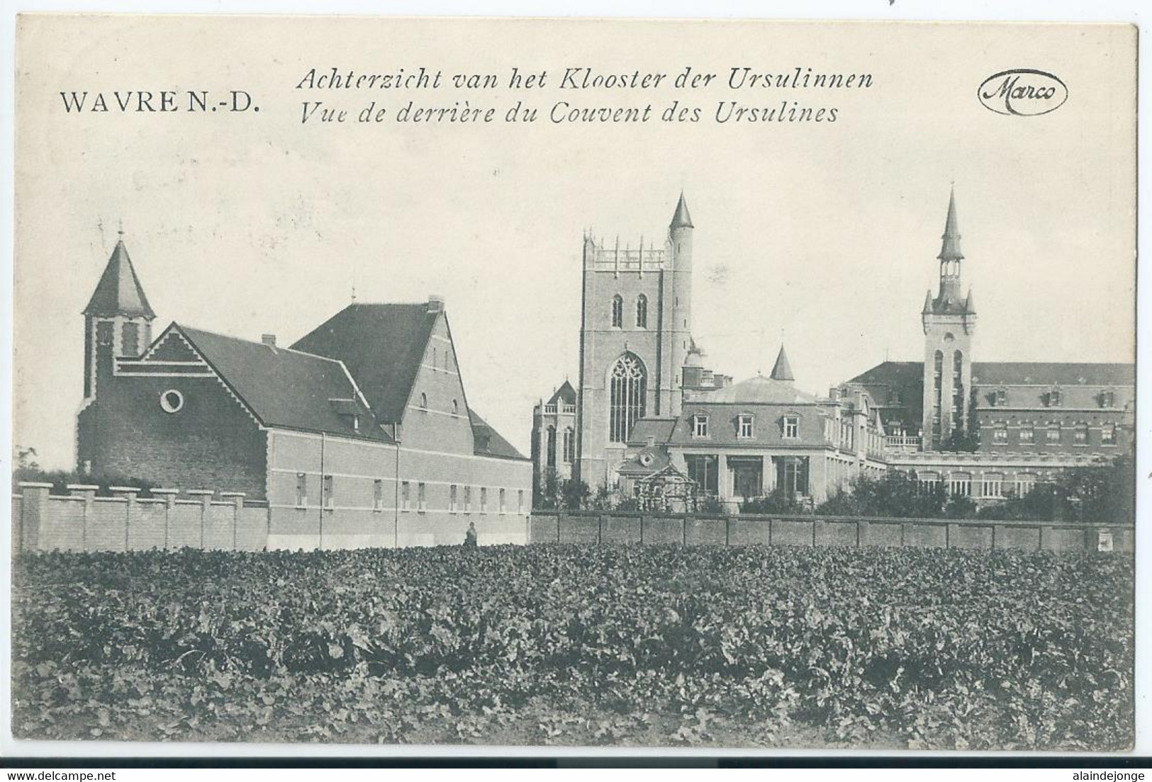 Wavre-Notre-Dame - Onze-Lieve-Vrouw-Waver - Institut Des Ursulines - Vue De Derrière Du Couvent Des Ursulines - 1920 - Sint-Katelijne-Waver