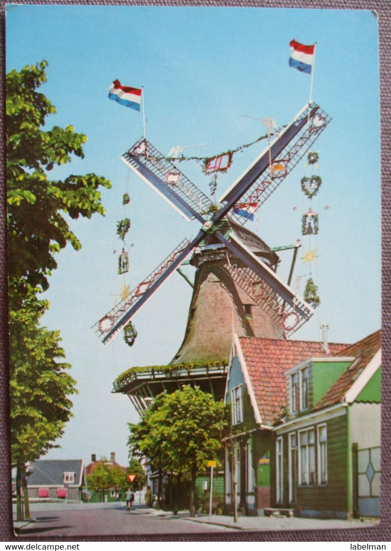 NETHERLANDS HOLLAND ZAANDIJK WINDMILL CARD ANSICHTSKARTE POSTCARD PC CP AK CARTE POSTALE CARTOLINA KARTE - Coevorden