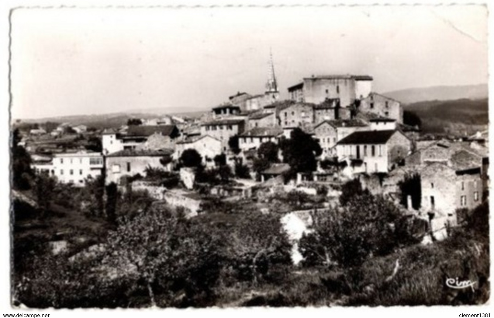 Ardeche Joyeuse La Maternite L'hopital Le Chateau Circulee En 1964 - Joyeuse