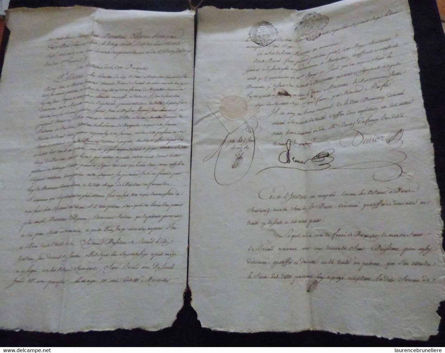 CONTRAT DE VENTE DE L'OFFICE DU PRESIDENT DE LA CHAMBRE DES COMPTES DE MONTPELLIER - PARCHEMIN  ORIGINAL  1776 - Documents Historiques