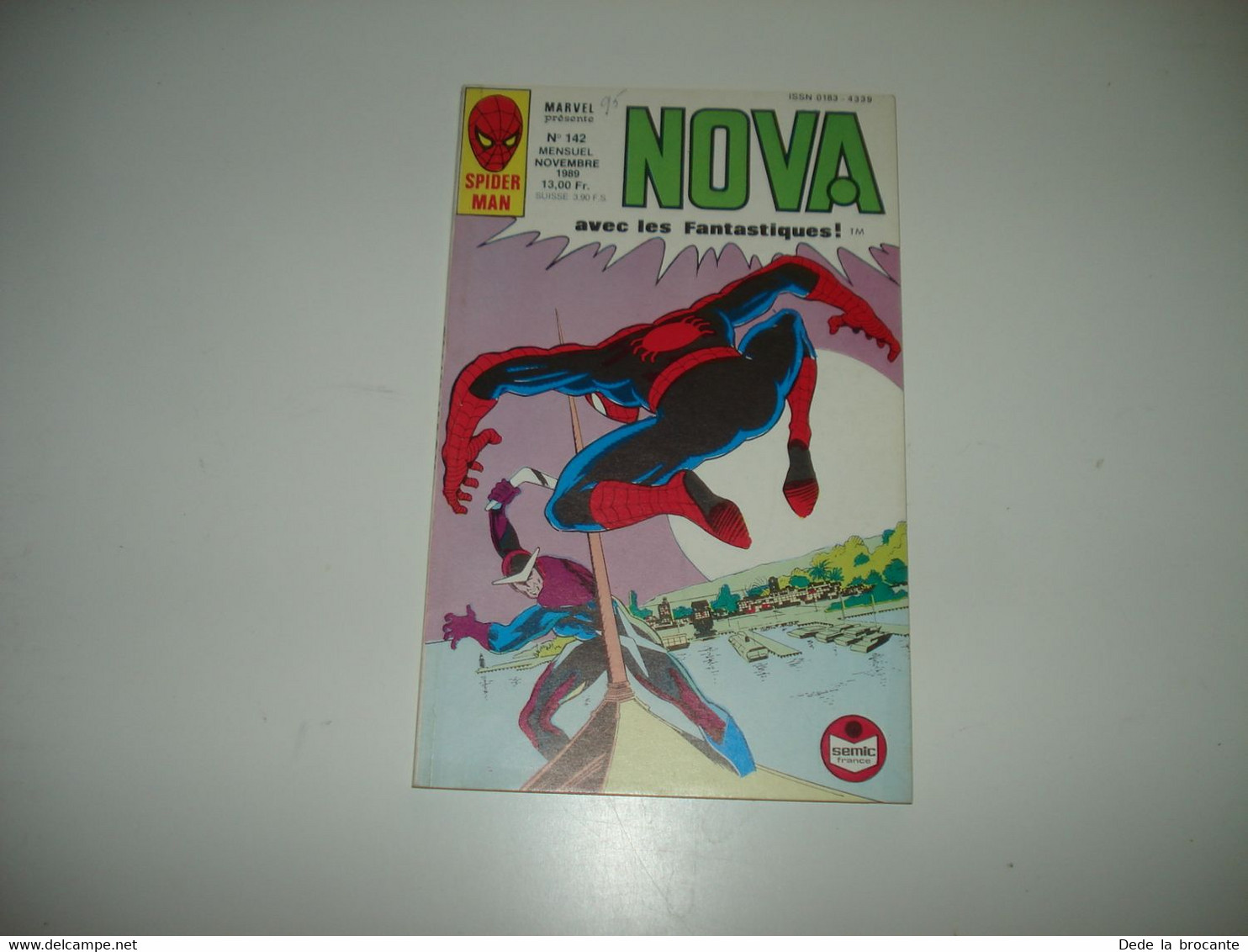 C22 / Marvel Présente  NOVA  N° 142  SEMIC éditions - Novembre  1989  -  Comme Neuf - Nova