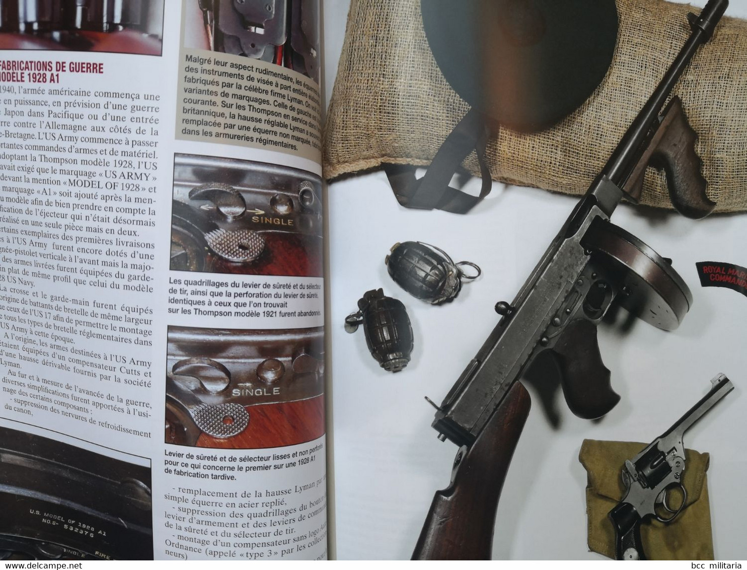 Gazette des armes HS n° 20  Les P.M Américains de 1919 à 1950 ( Revue neuve de stock)